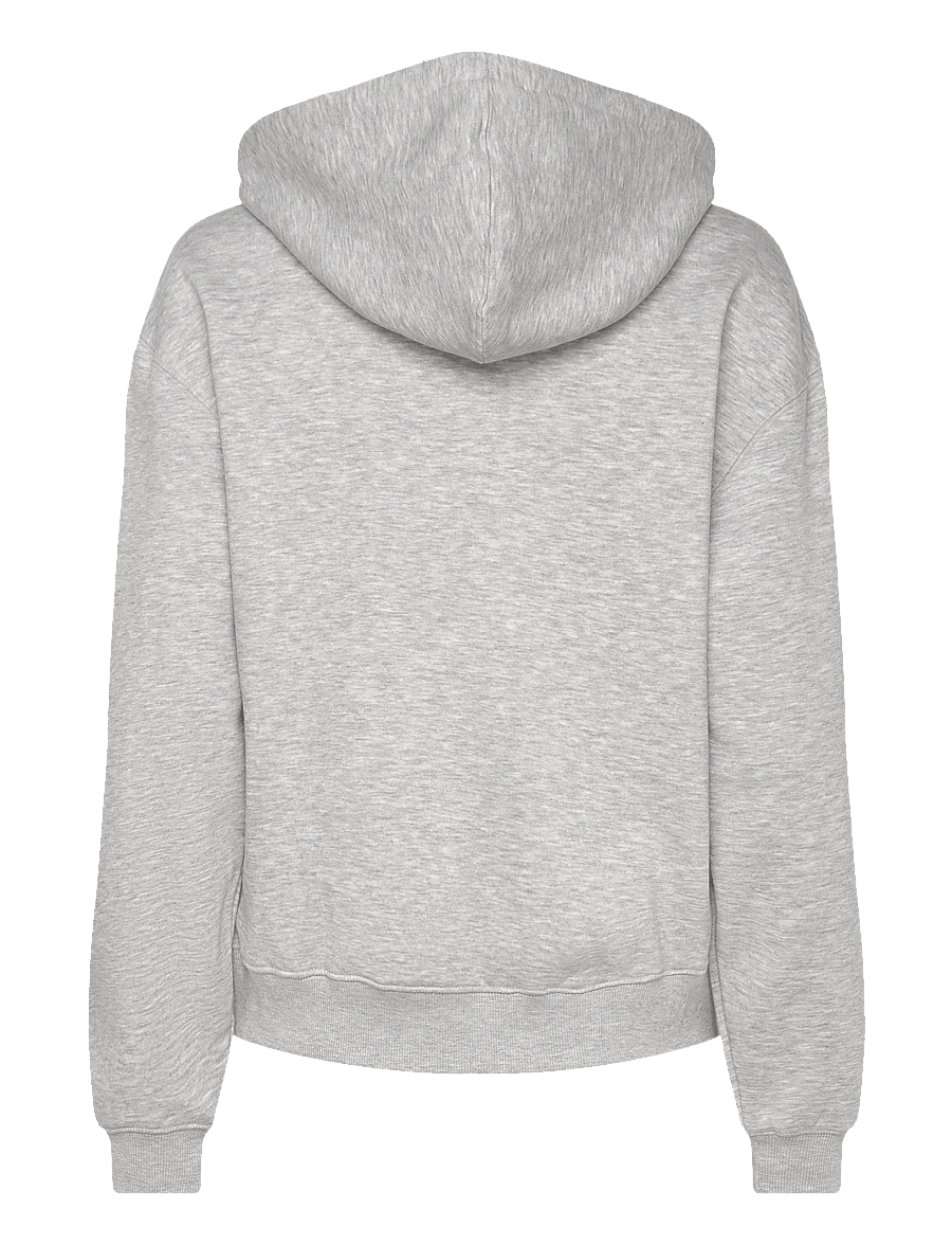Weekday - Essence Standard Hoodie - hupparit - grey melange - 1