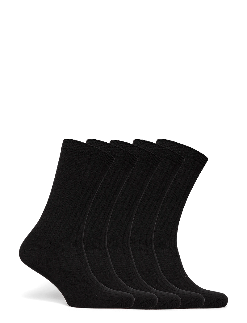 Weekday - 5-pack Rib Socks - multipack strømper - black - 1