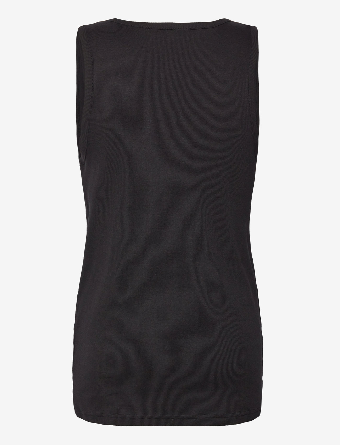 Weekday - Standard Tank Top - linnen - black - 1