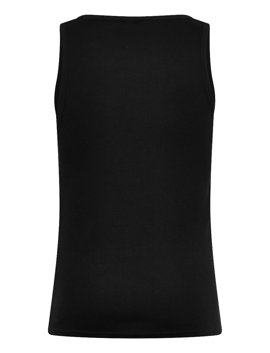 Weekday - Standard Tank Top - varrukateta särgid - black - 1