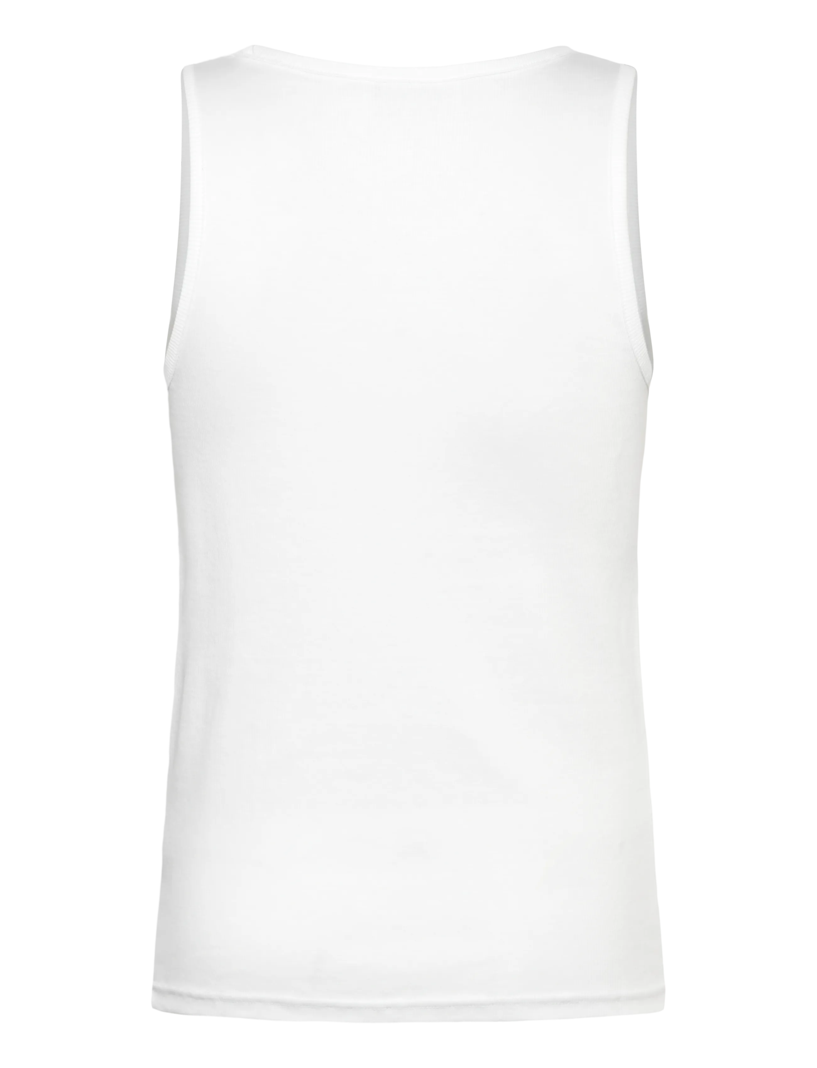 Weekday - Standard Tank Top - sleeveless shirts - white - 1