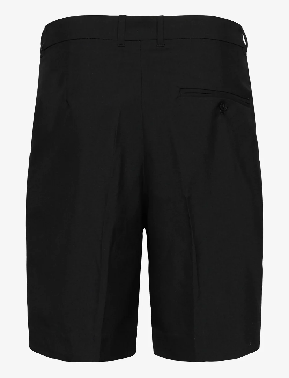 Weekday - Uno Loose Suit Shorts - chino lühikesed püksid - black dark - 1