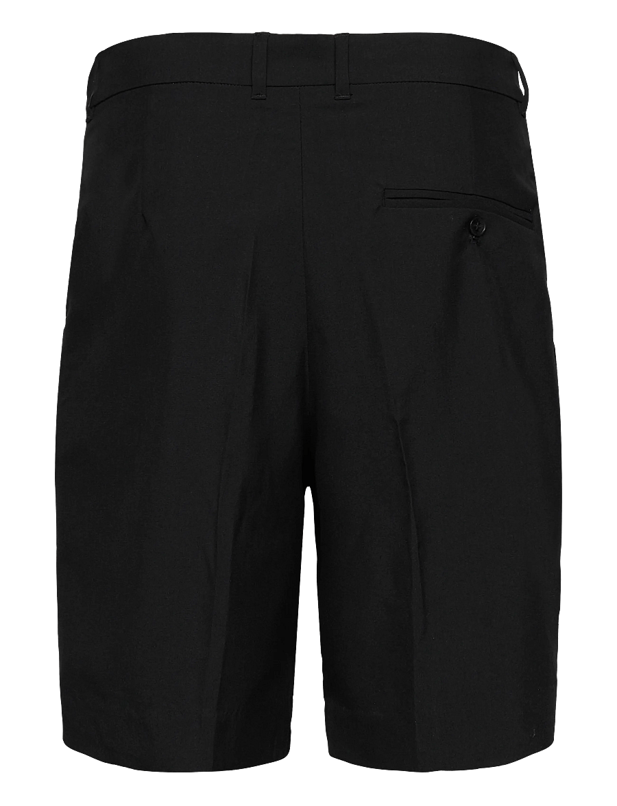 Weekday - Uno Loose Suit Shorts - chino lühikesed püksid - black dark - 2