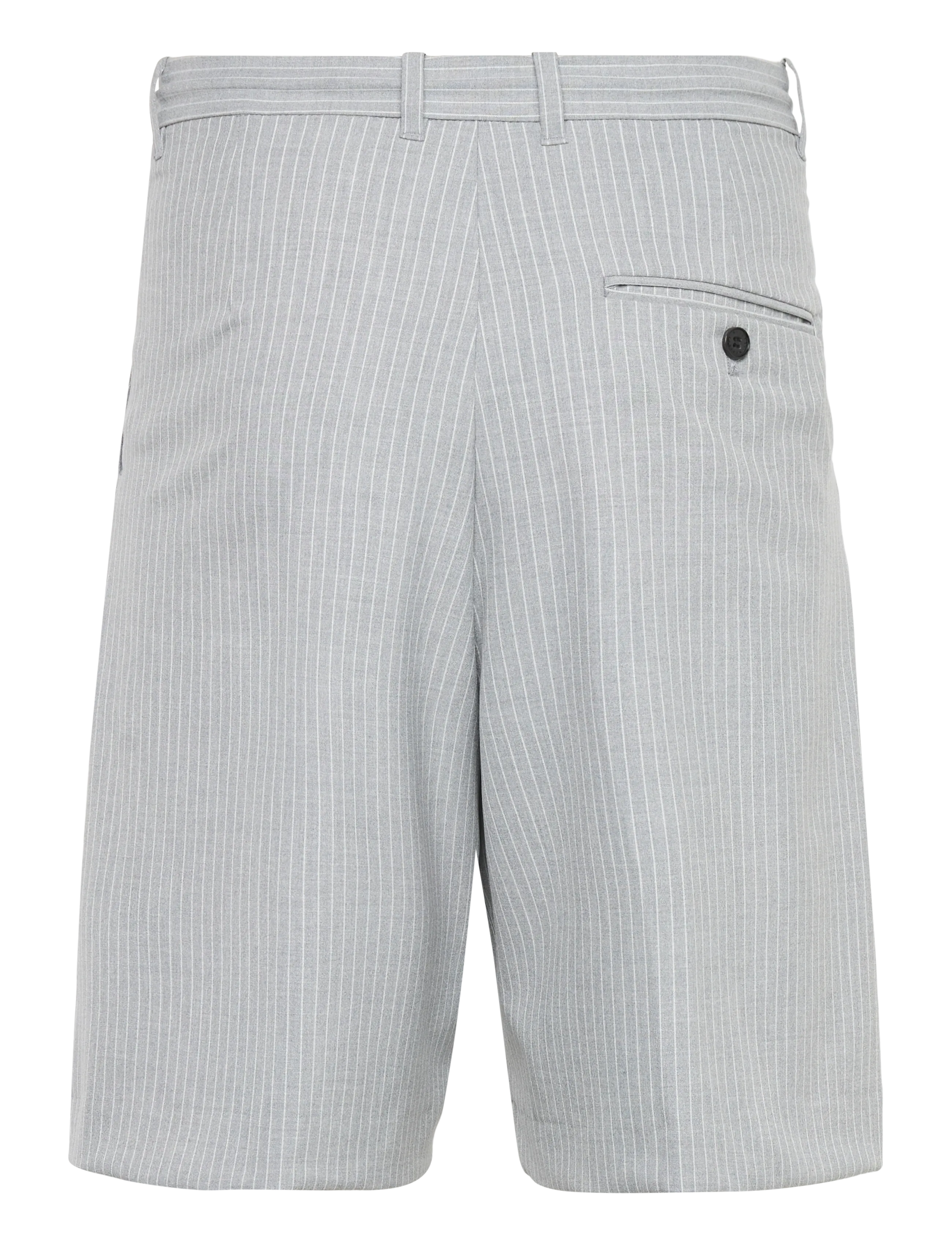 Weekday - Uno Loose Suit Shorts - spodenki chinos - grey pinstripe - 2