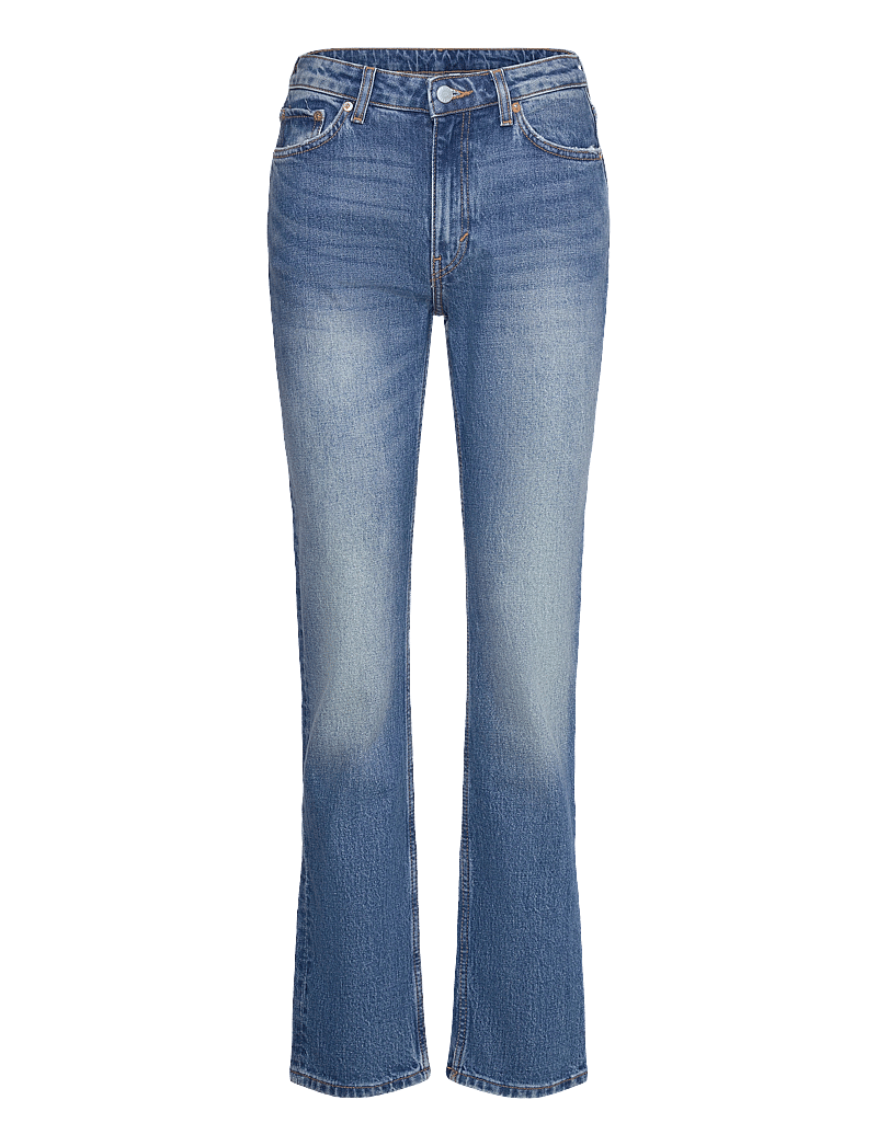 Weekday - Smooth High Slim Jeans - slim jeans - golf blue - 0