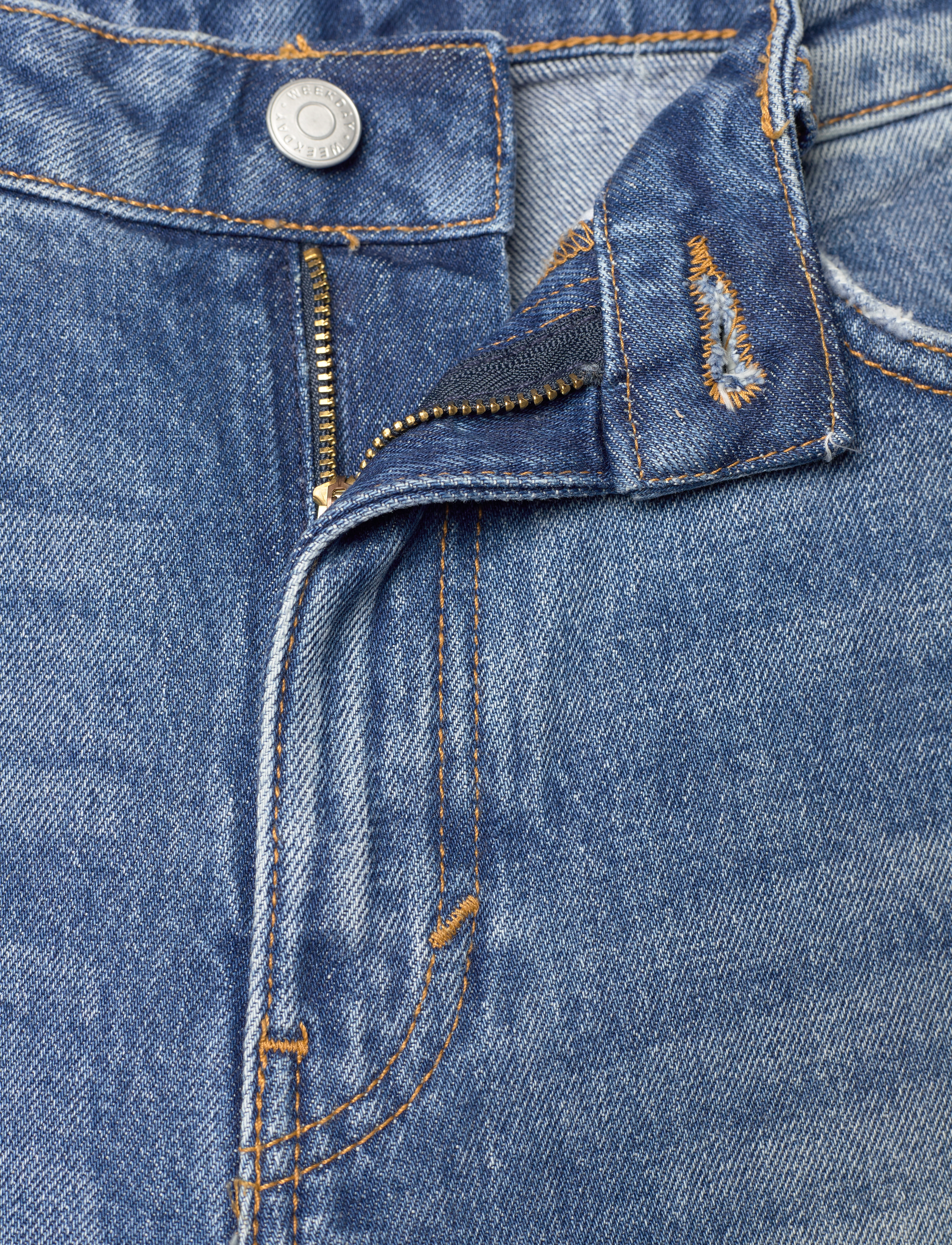 Weekday - Smooth High Slim Jeans - slim jeans - golf blue - 3