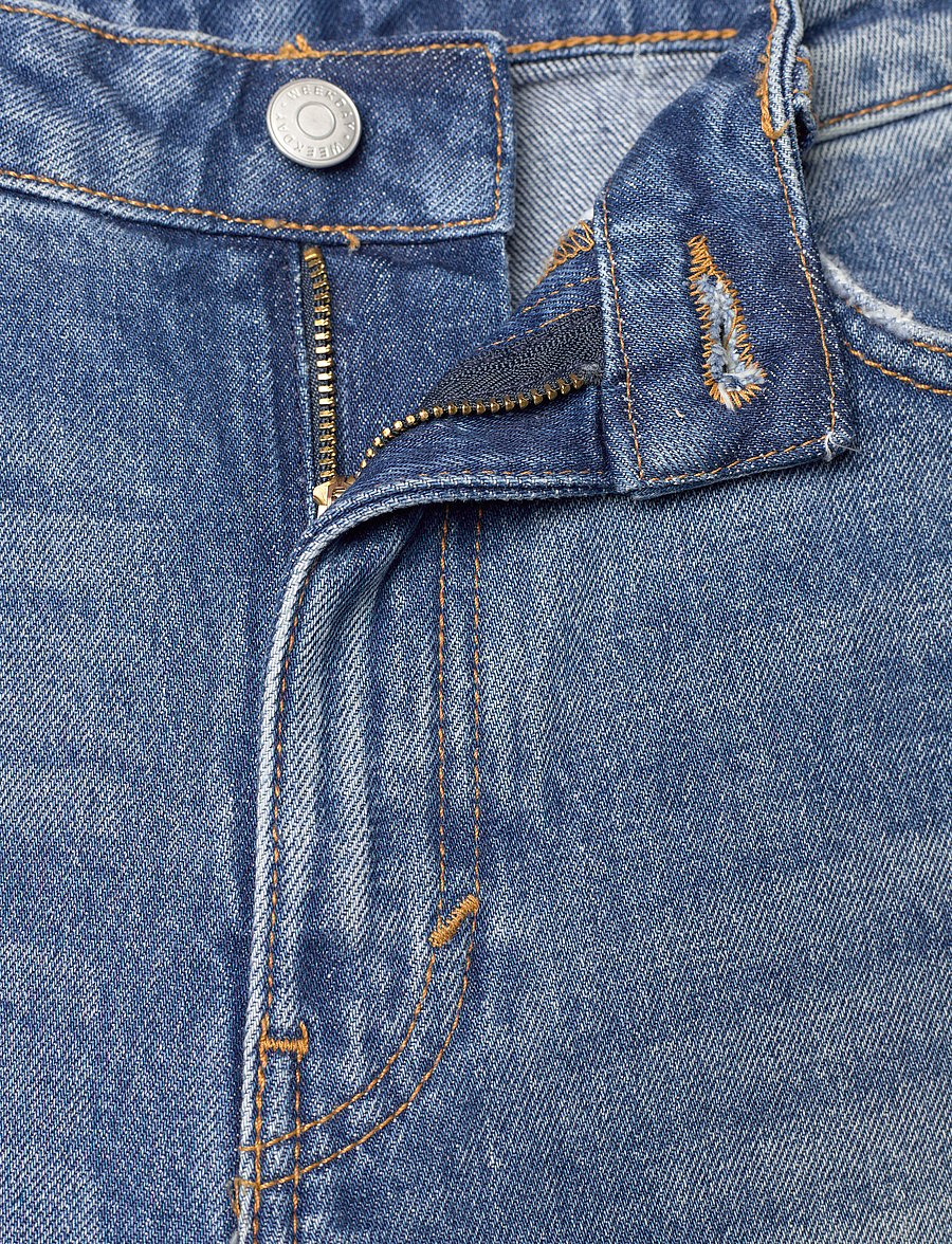 Weekday - Smooth High Slim Jeans - slim fit jeans - golf blue - 3