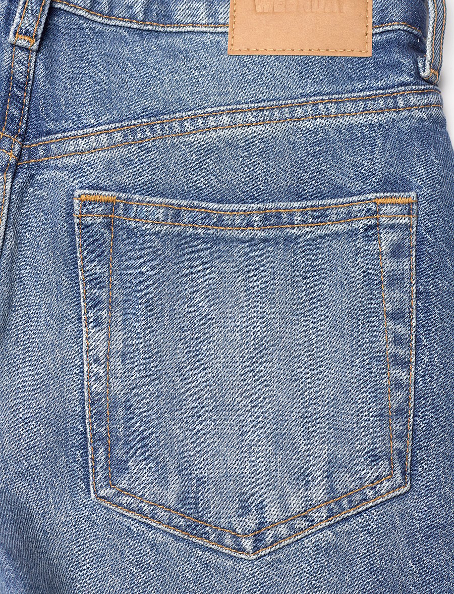 Weekday - Smooth High Slim Jeans - slim fit jeans - golf blue - 4