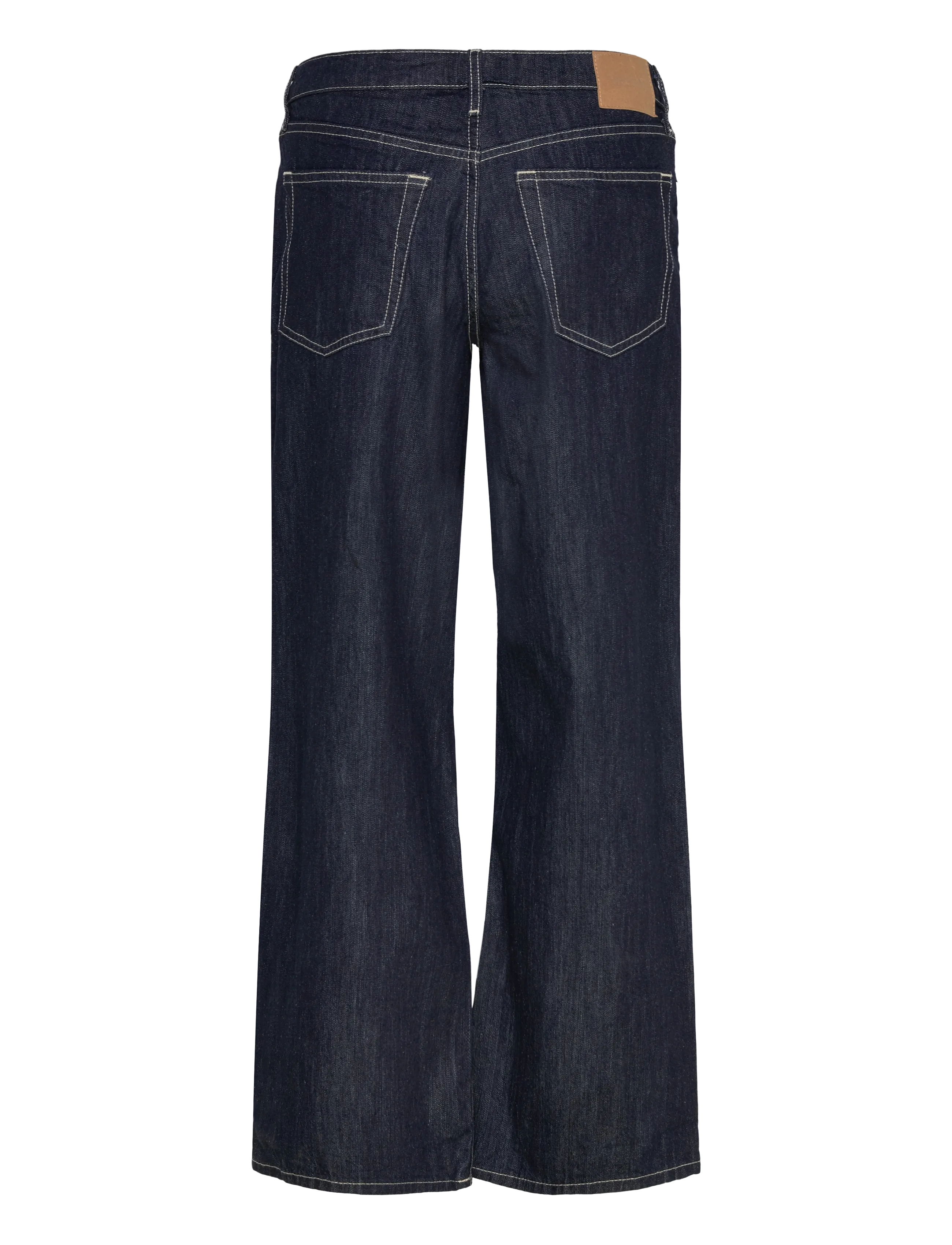 Weekday - Ample Low Rise Loose Wide Jeans - wide leg jeans - blue rinse - 2