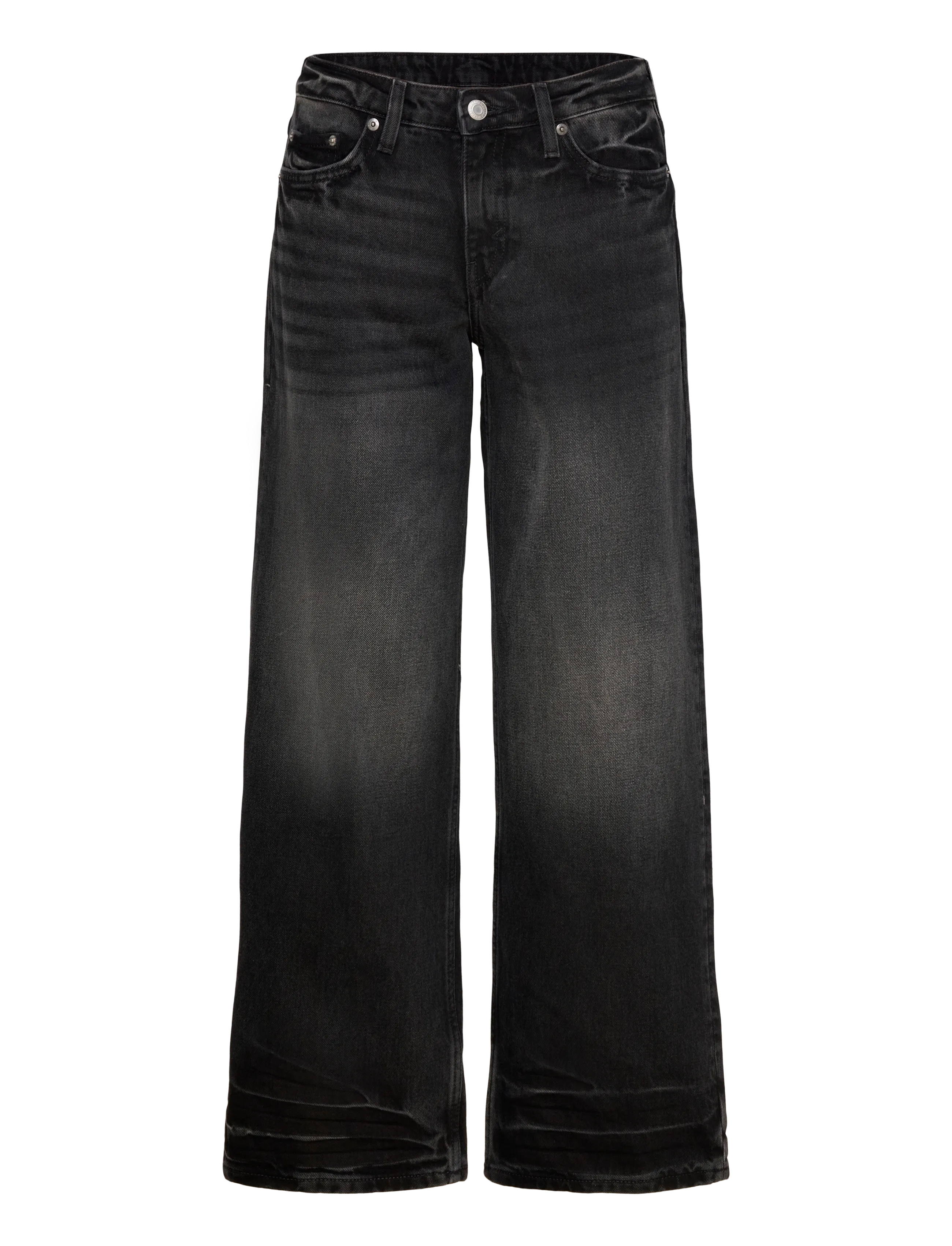 WEEKDAY Ample Low Rise Loose Wide Jeans dam – bild 3