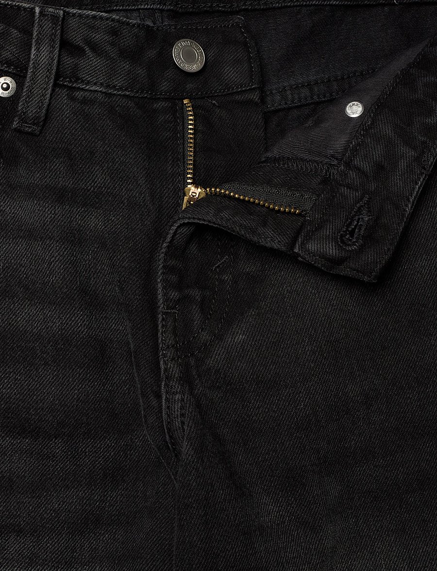 Weekday - Ample Low Rise Loose Wide Jeans - hosen mit weitem bein - empire black - 3