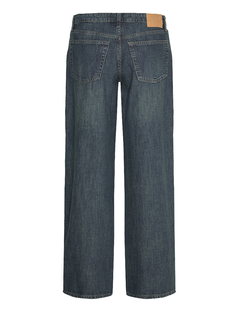 Weekday - Ample Low Rise Loose Wide Leg Jeans - brede jeans - lake blue - 1