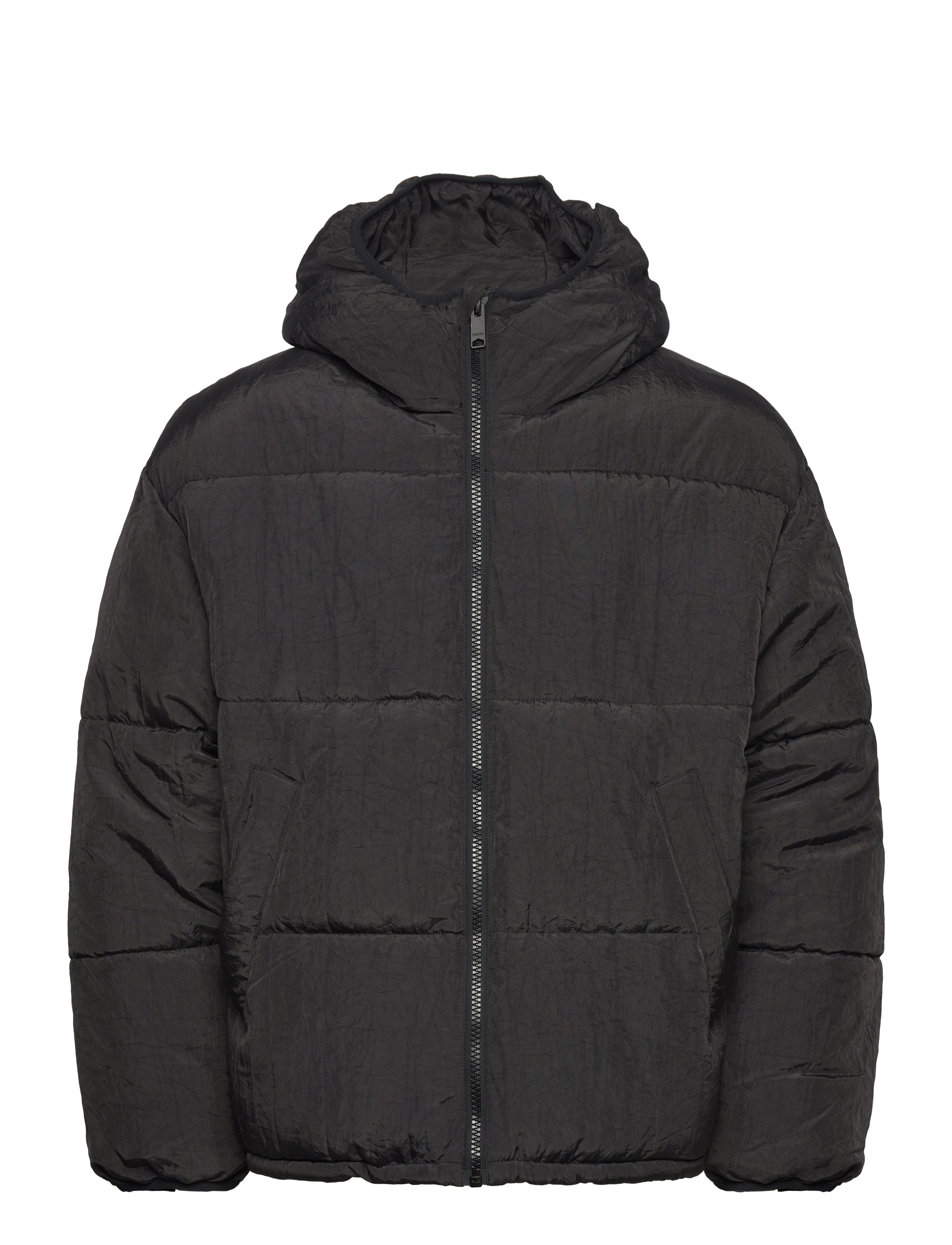 Weekday Puffer Jacket, M, Jackets, Schwarz - Padded Männerswear