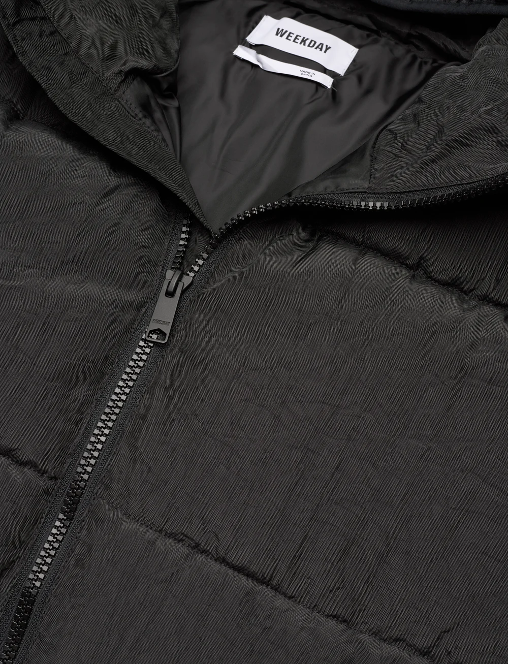 Weekday - Puffer Jacket - talvejoped - black - 2