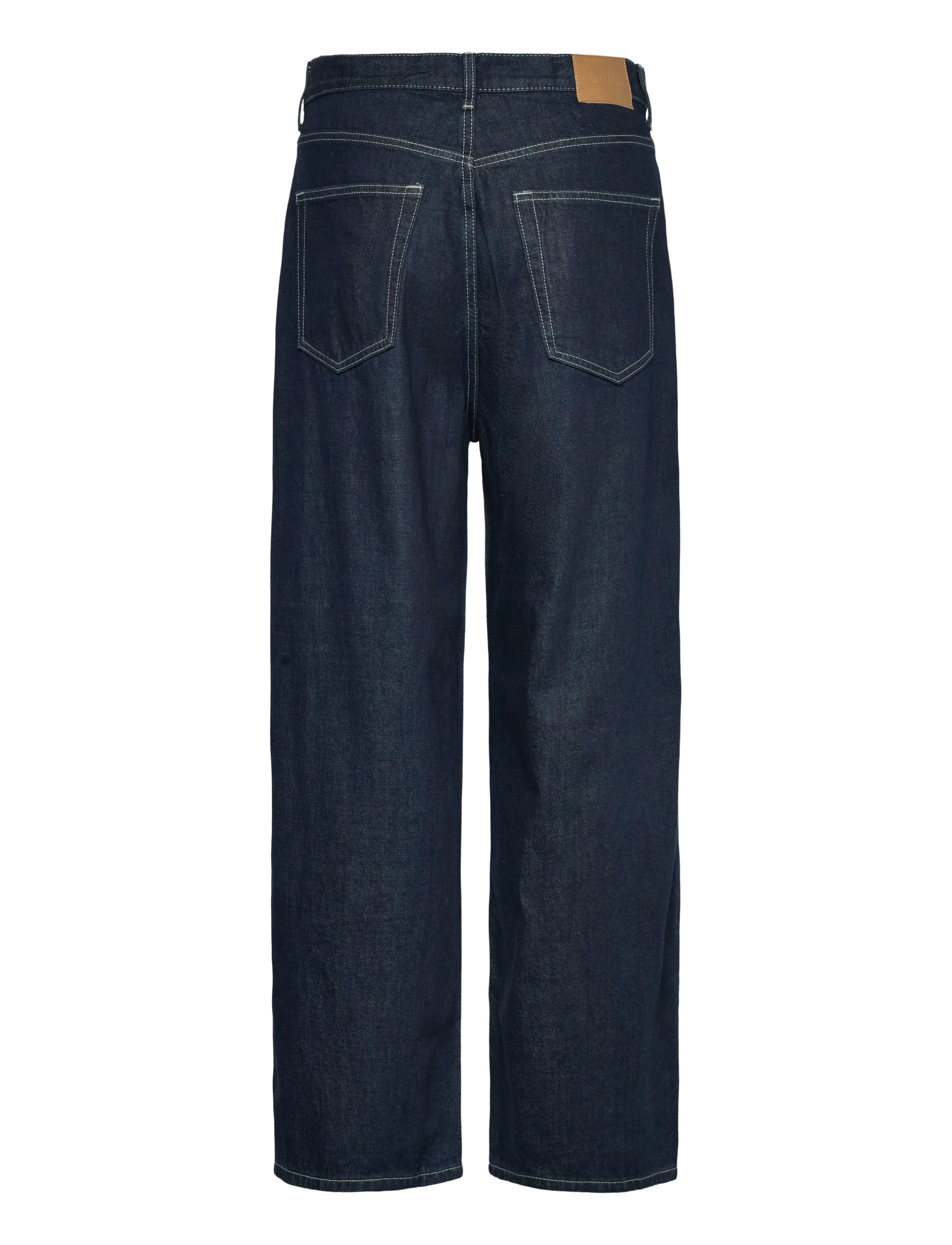Weekday - Astro Mid Rise Loose Baggy Unisex Jeans - alt laienevad teksad - blue rinse - 2