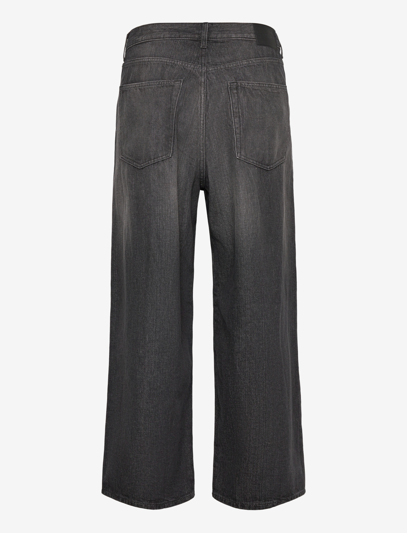Weekday - Astro Mid Rise Loose Baggy Unisex Jeans - loose jeans - chelsea black - 2