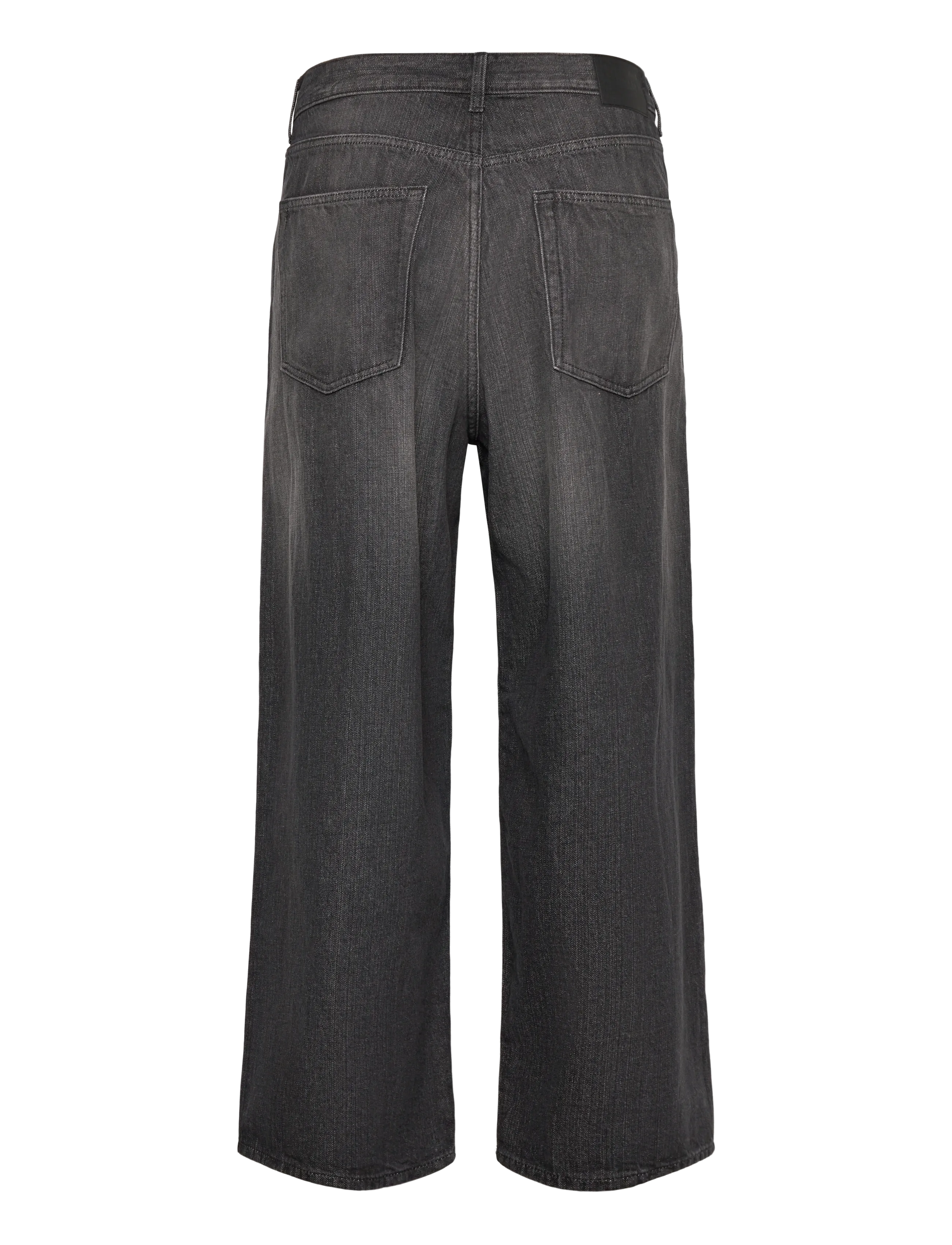 Weekday - Astro Mid Rise Loose Baggy Unisex Jeans - loose jeans - chelsea black - 2