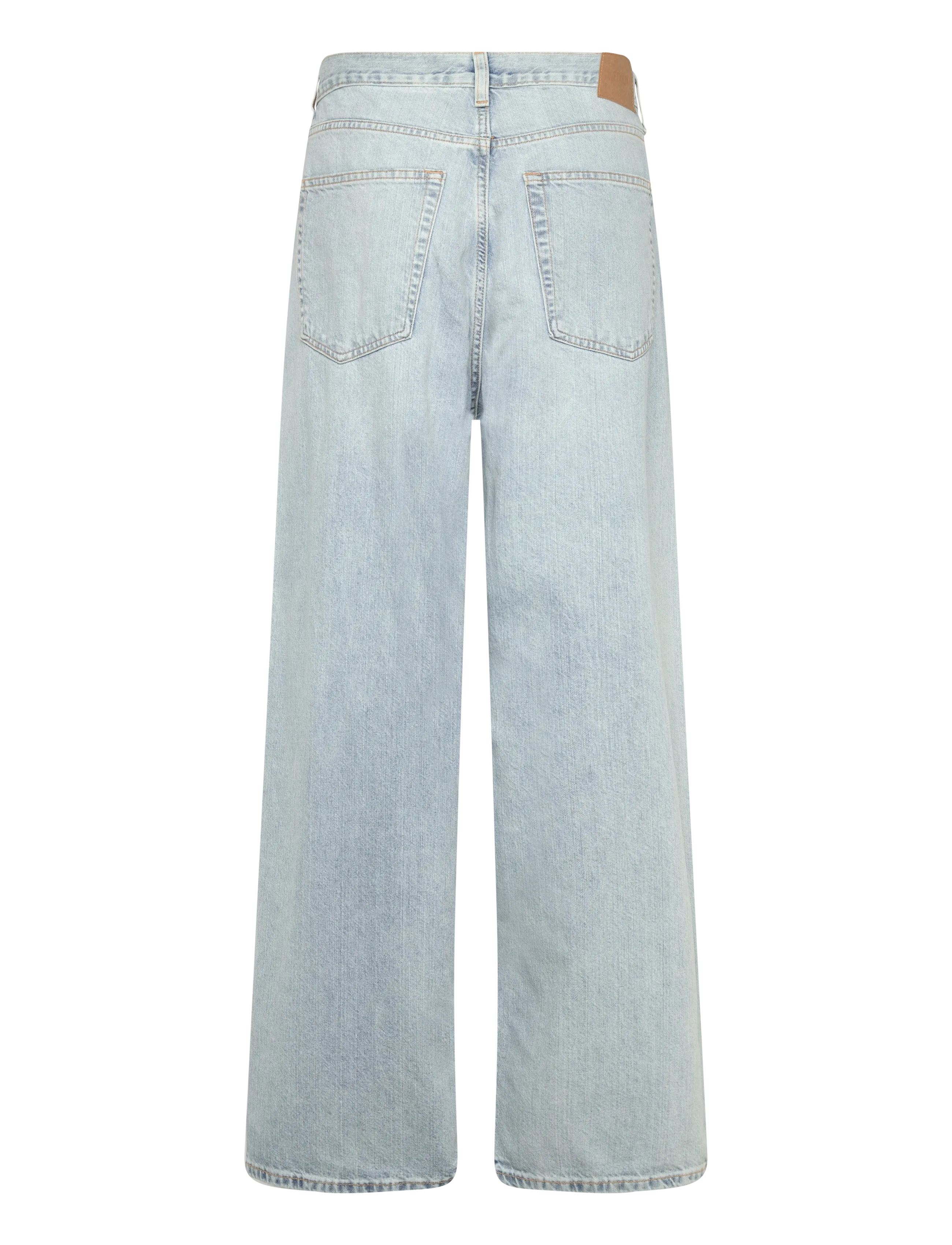 Weekday - Astro Mid Rise Loose Baggy Unisex Jeans - loose jeans - dream blue - 2