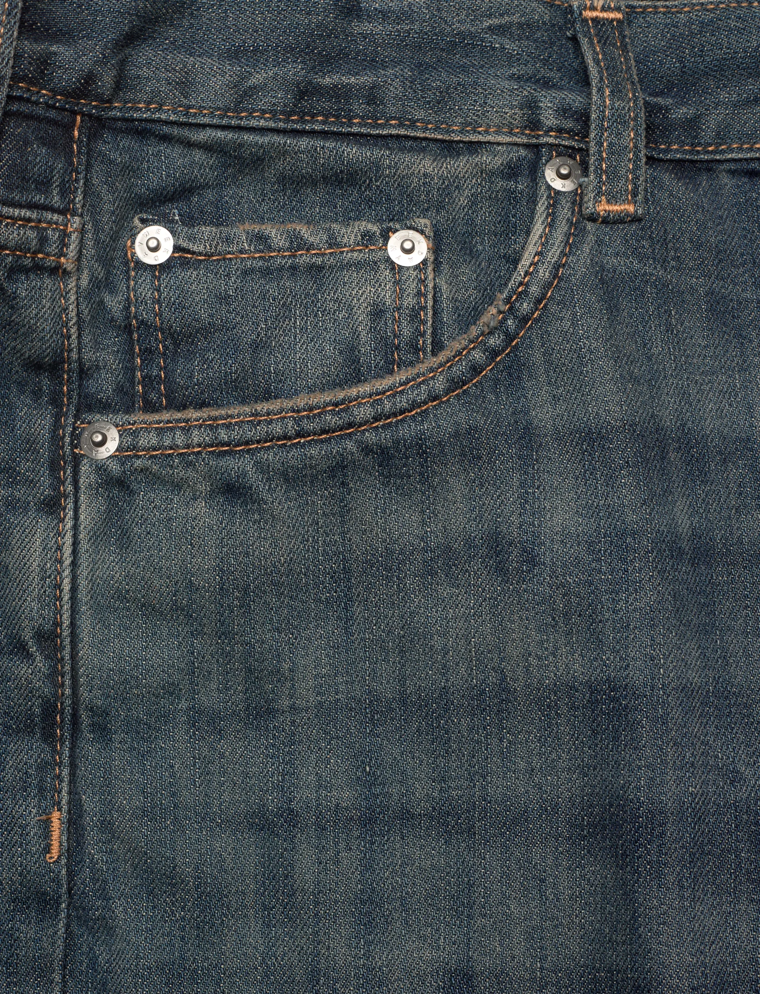 Weekday - Astro Mid Rise Loose Baggy Unisex Jeans - loose jeans - marina blue - 2