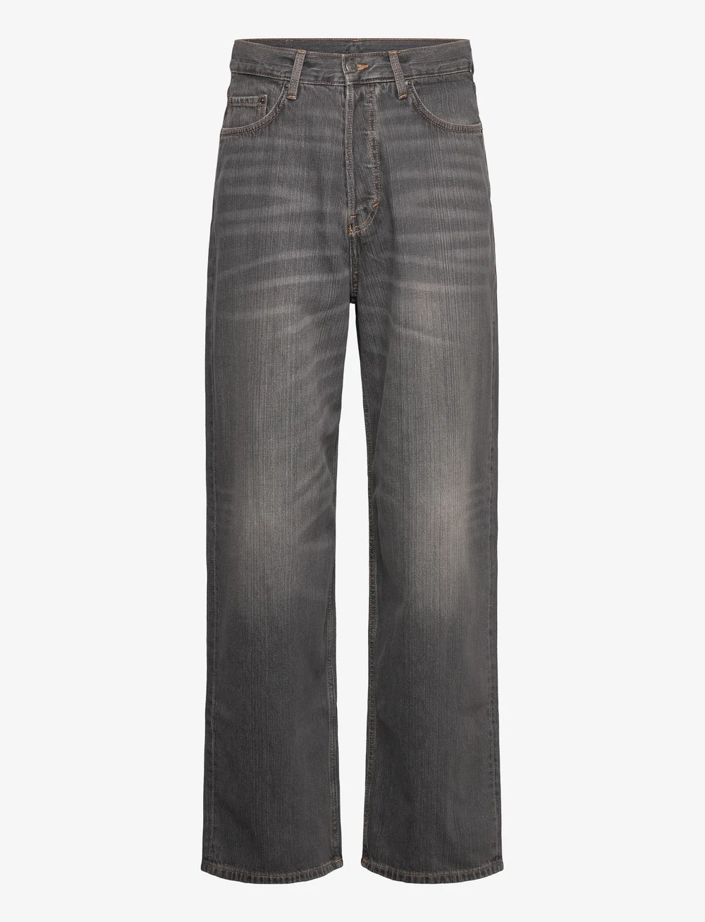 Weekday - Astro Loose Baggy Leg Jeans - loose jeans - mine grey - 0