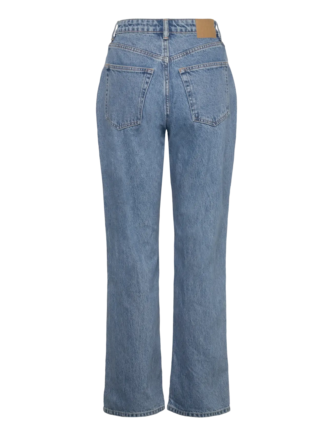 Weekday - Resolute Curve High Waisted Regular Straight Jeans - gerade jeans - 90s blue - 1