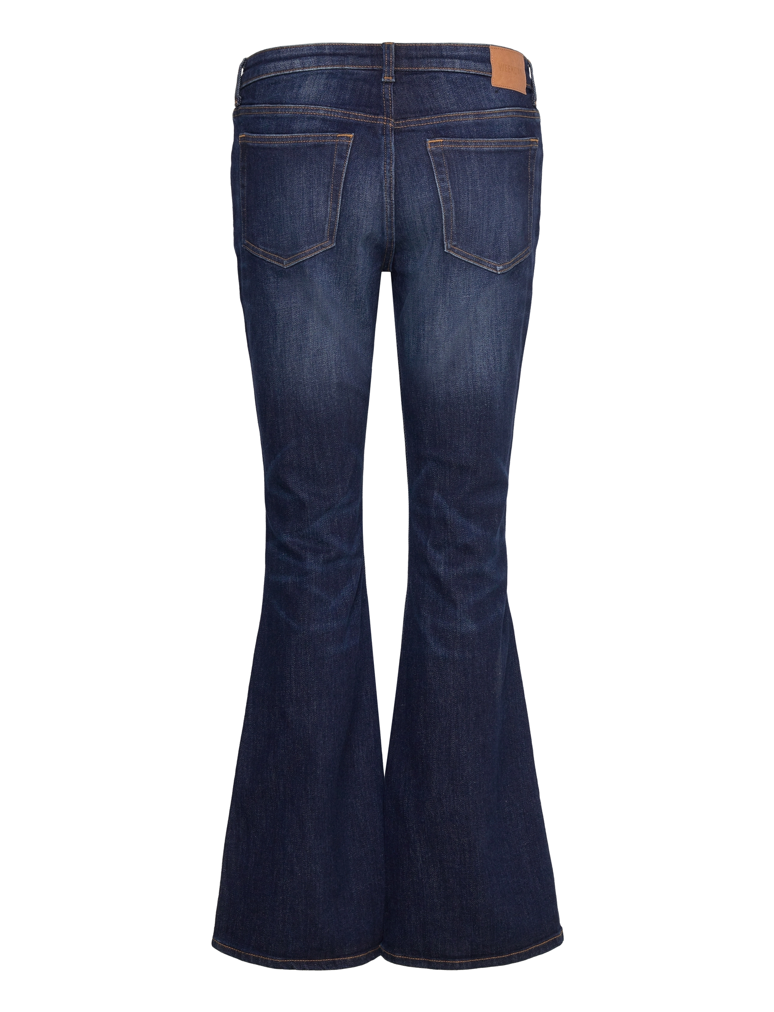 Weekday - Flame Low Rise Slim Flared Leg Jeans - vein blue - 1