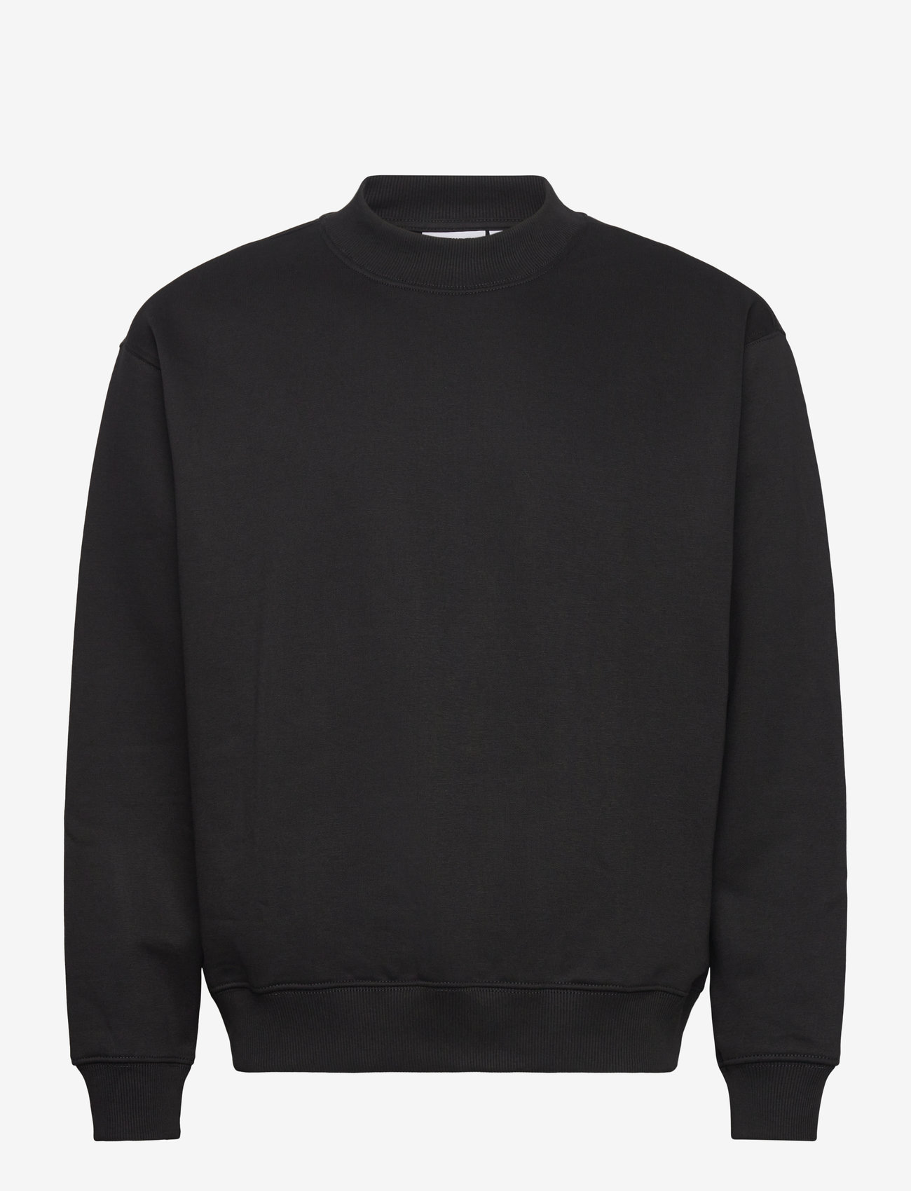 Weekday - Relaxed Heavy Sweatshirt - shoppa efter tillfälle - black - 0
