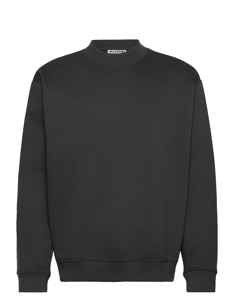 Weekday - Relaxed Heavy Sweatshirt - shop by occasion - dark grey - 0
