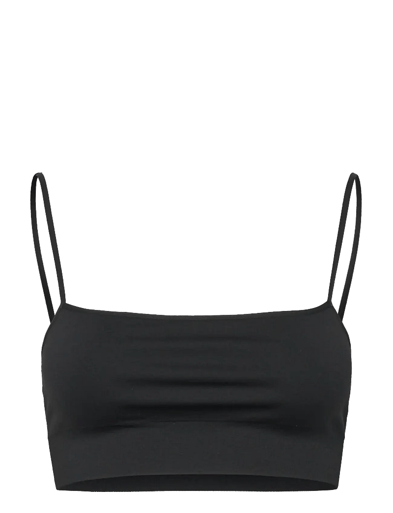 Weekday - Cat Soft Bralette - bygellösa bh:ar - black - 0