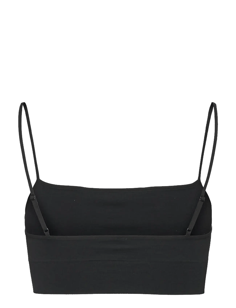 Weekday - Cat Soft Bralette - bygellösa bh:ar - black - 1