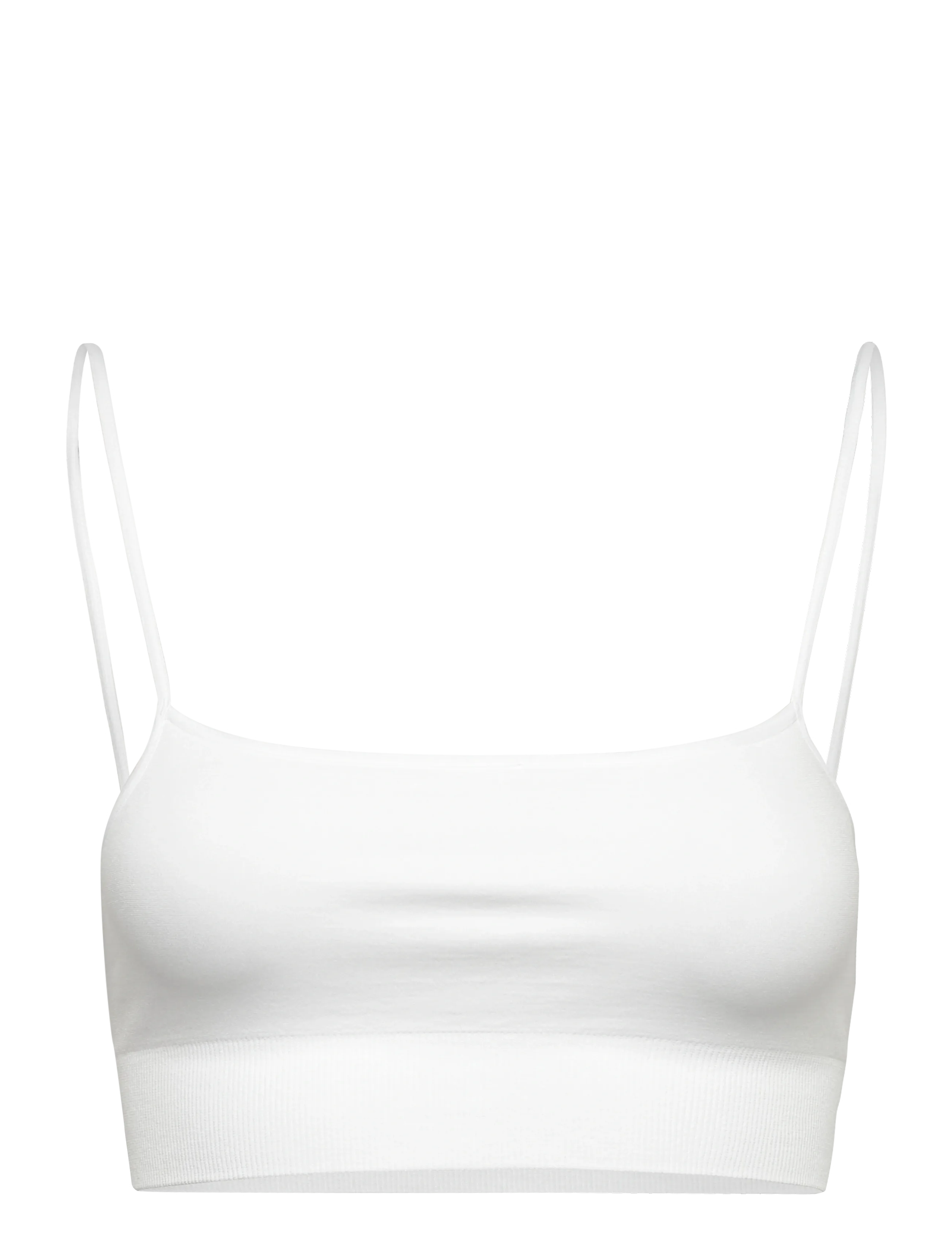 Weekday Cat Soft Bralette, XXS, Bras, Weiß - Non Wired Frauen