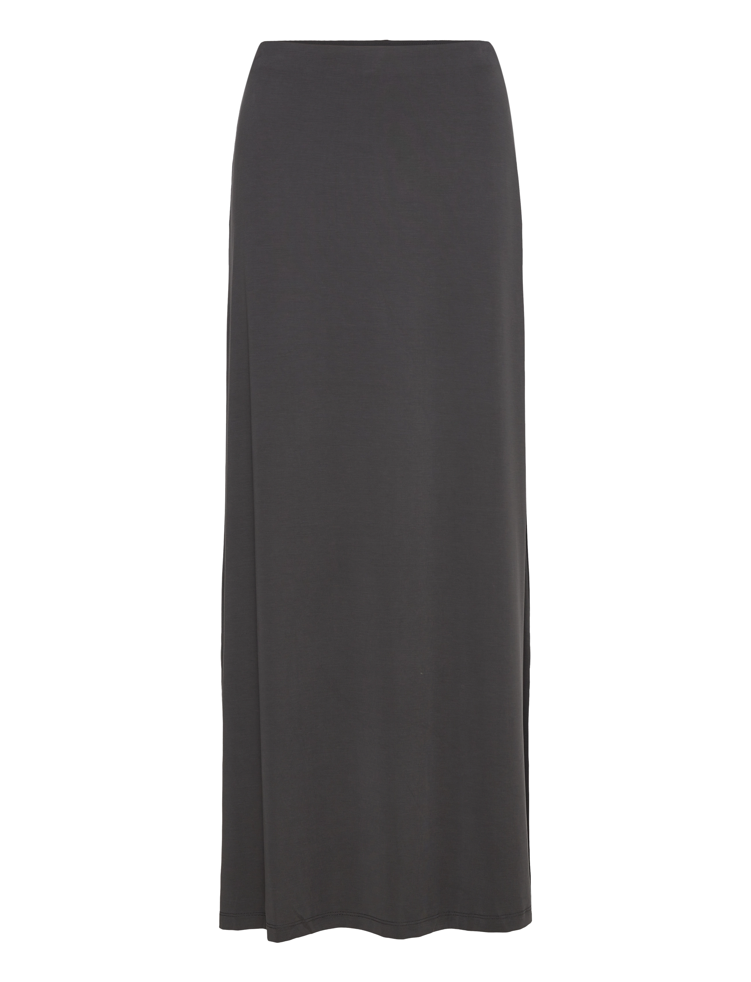 Weekday Signe Drapy Maxi Skirt - Maxi nederdele - BLACK / black