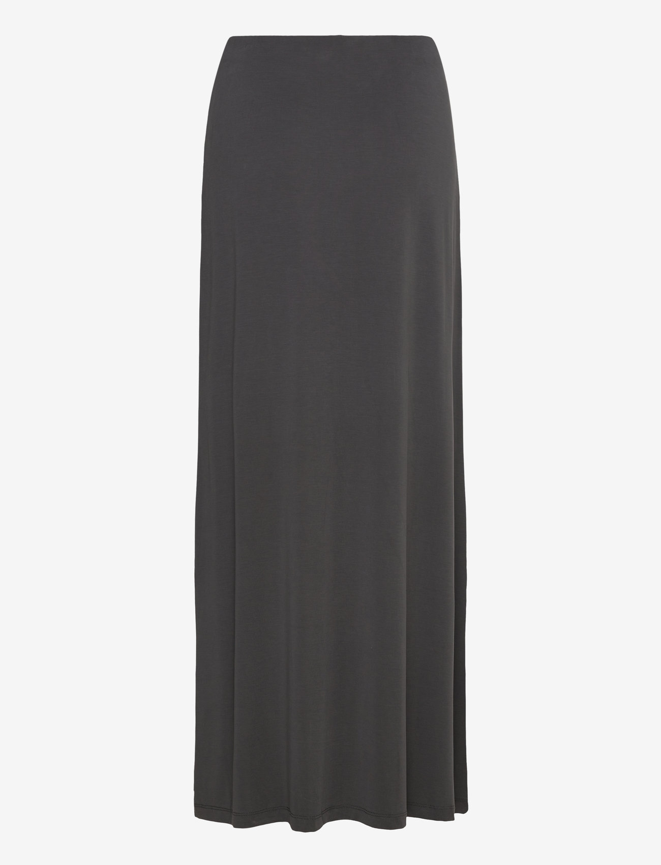 Weekday - Signe Drapy Maxi Skirt - maxikjolar - black - 1