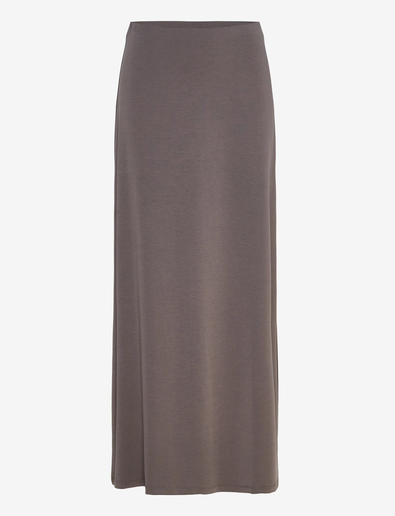 Weekday - Signe Drapy Maxi Skirt - maxi röcke - dark mole - 0
