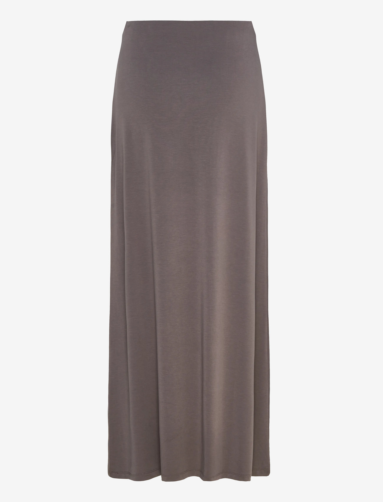 Weekday - Signe Drapy Maxi Skirt - maxi röcke - dark mole - 1