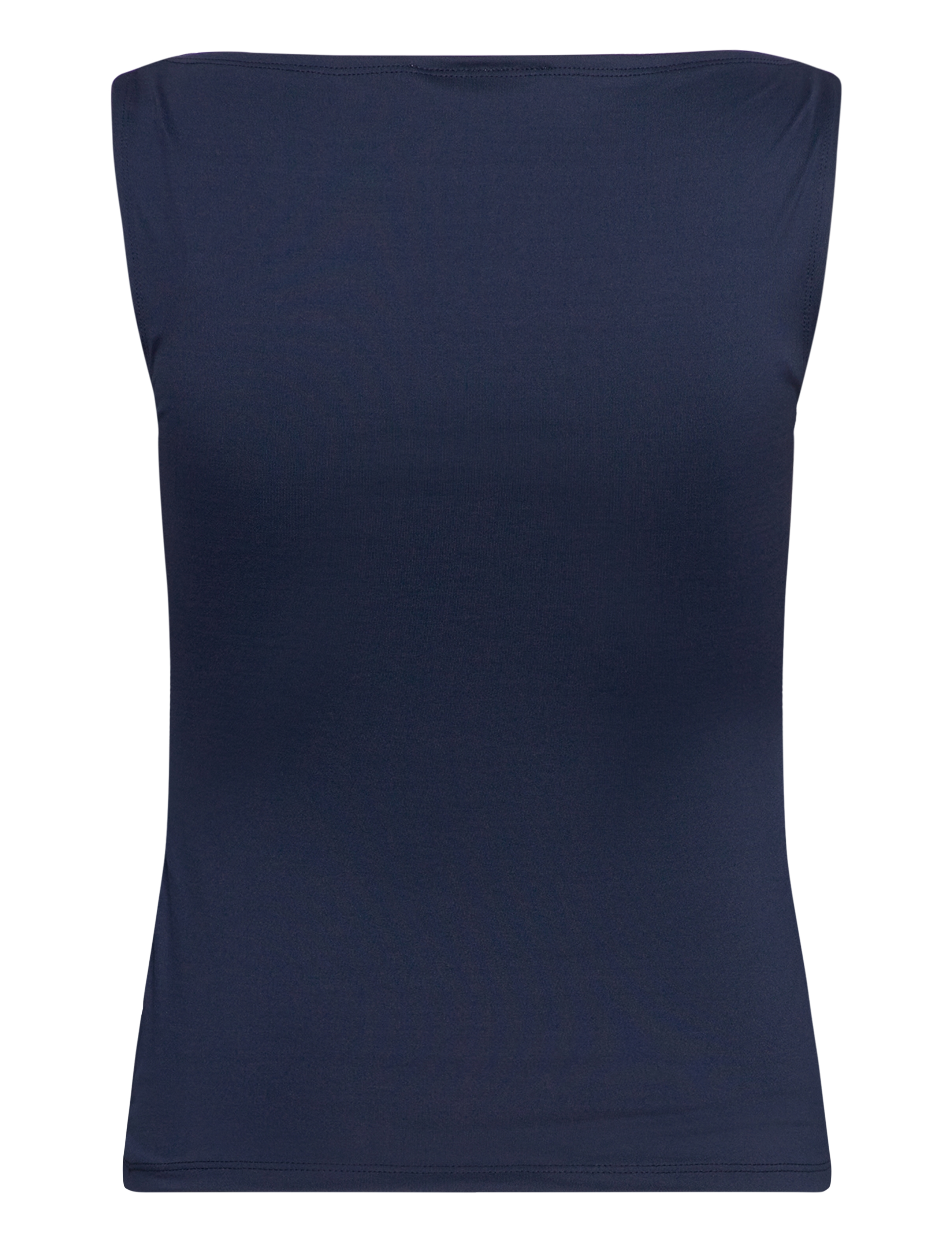 Weekday - Annie Boatneck Sleeveless top - linnen - midnight blue - 1