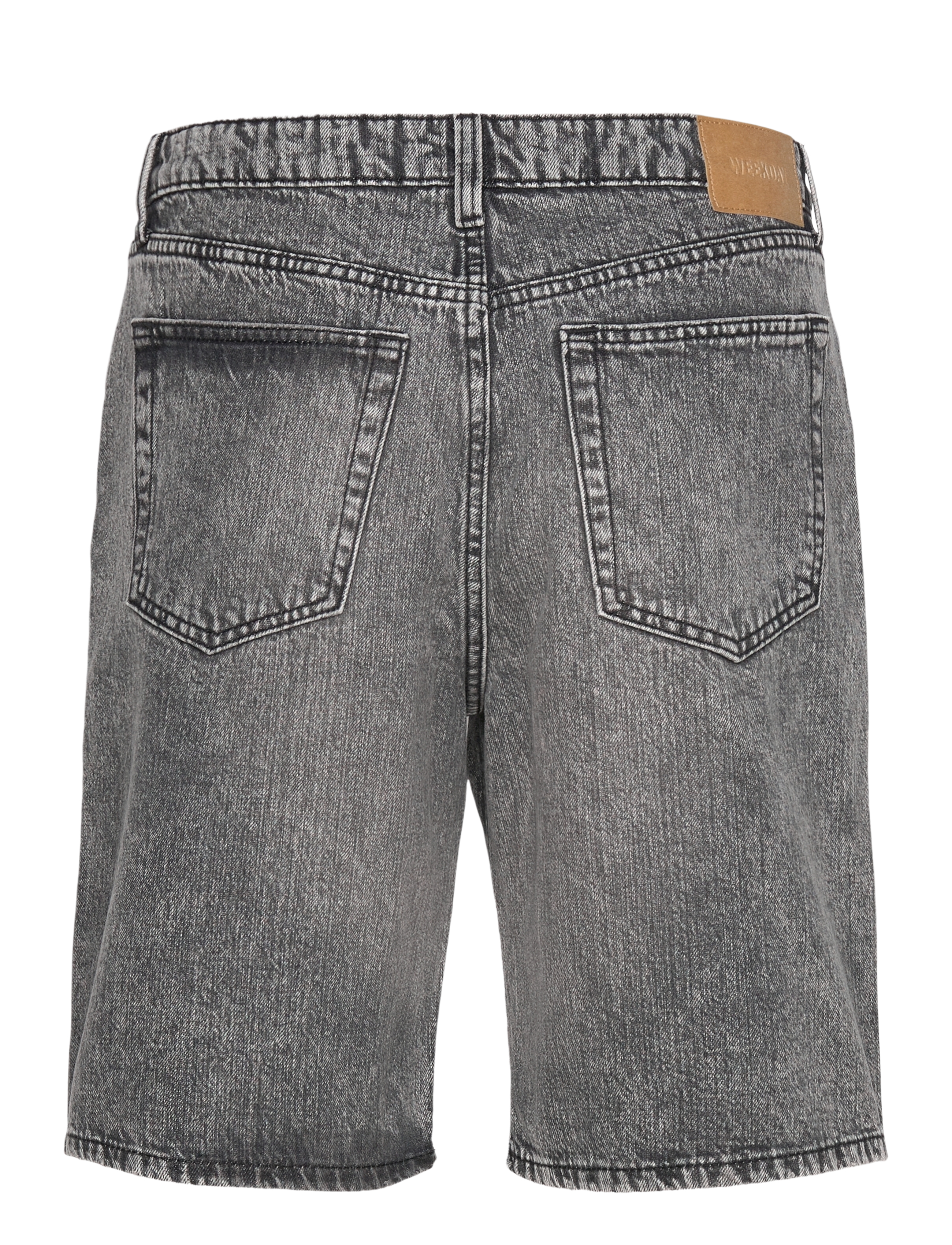 Weekday - Monterey Low Rise Denim Shorts - jorts - grey fade - 1