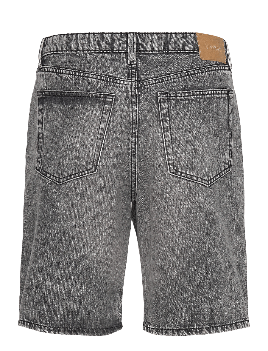 Weekday - Monterey Low Rise Denim Shorts - farkkushortsit - grey fade - 1