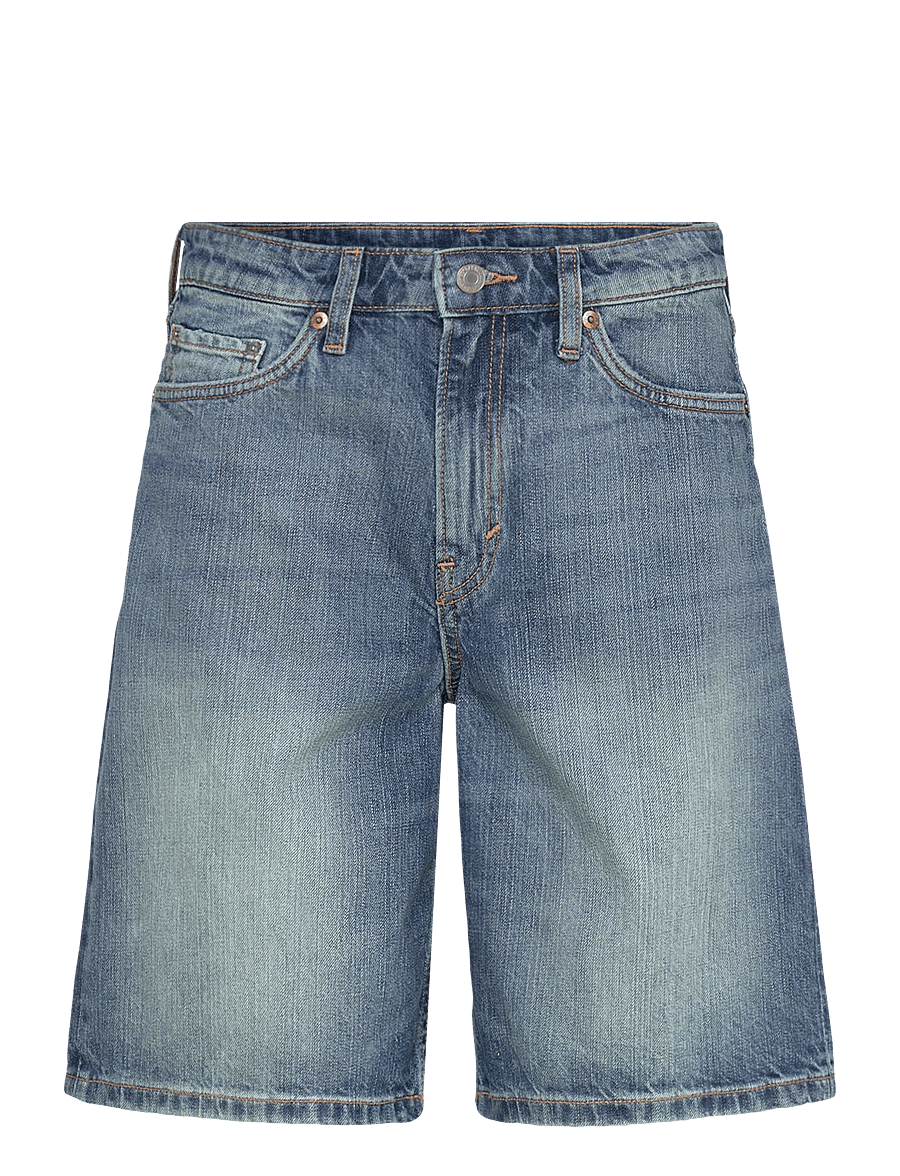 Weekday - Monterey Low Rise Denim Shorts - jorts - radio blue - 0