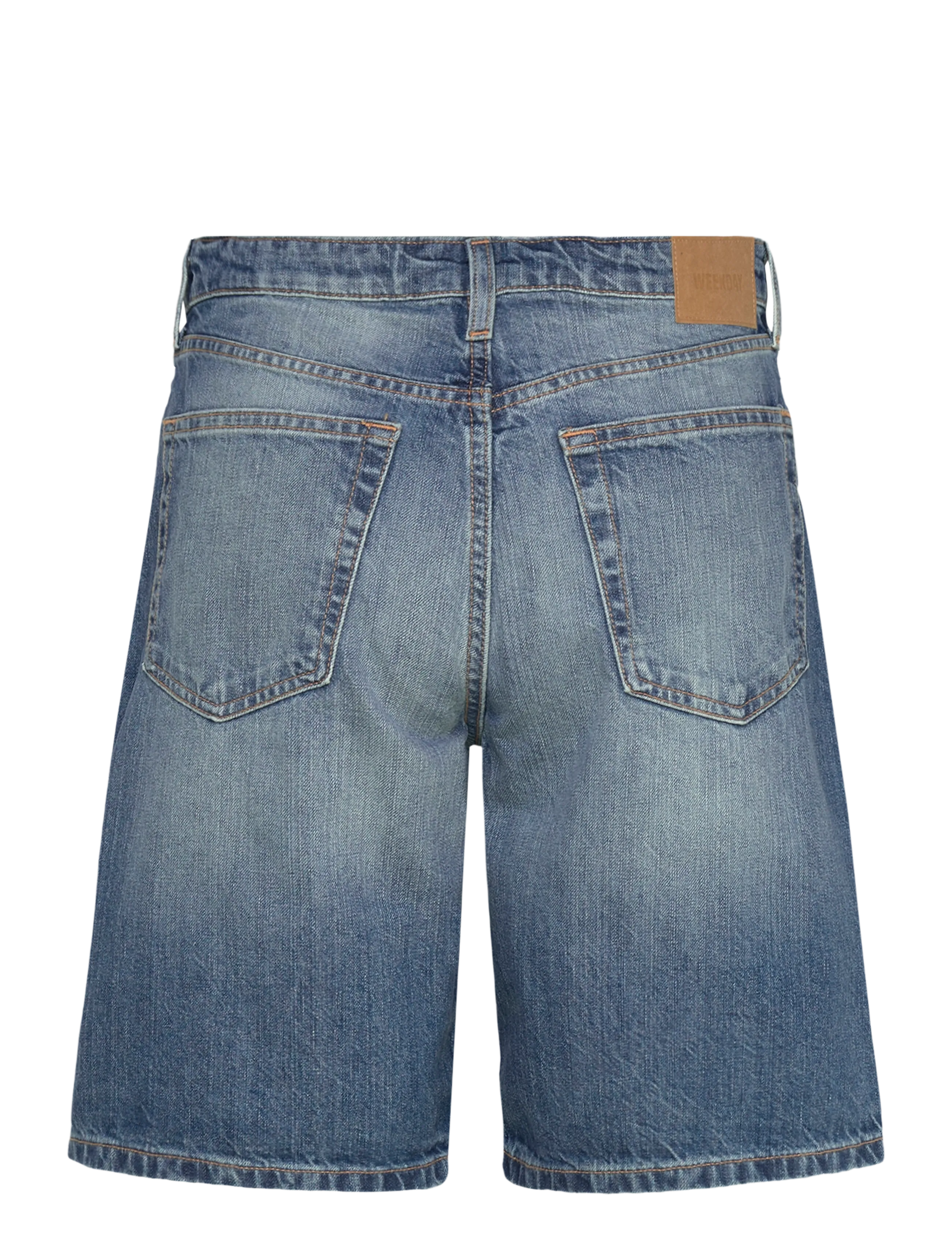 Weekday - Monterey Low Rise Denim Shorts - jorts - radio blue - 2