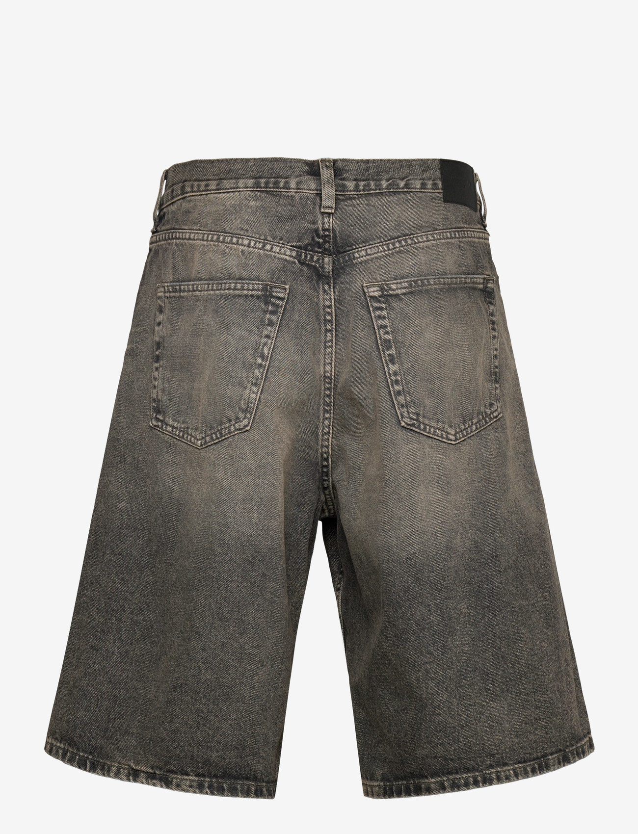 Weekday - Astro Mid Rise Loose Baggy Denim Shorts - lühikesed teksapüksid - redondo black - 2