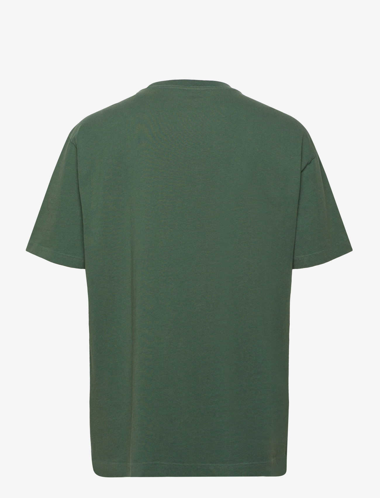 Weekday - Oversized Printed Graphic Tee - dark green w university varsity college print - 1