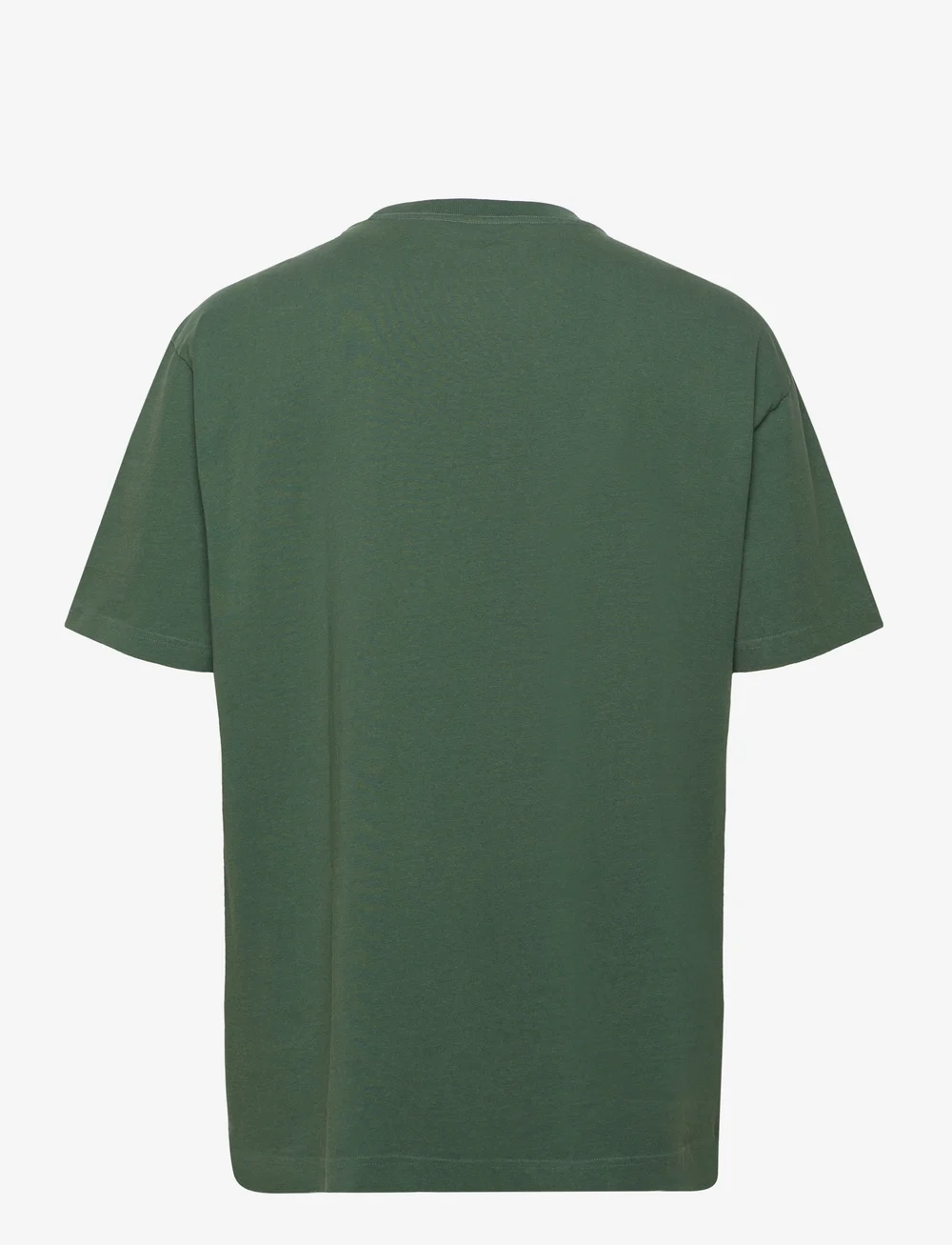 Weekday - Oversized Printed Graphic Tee - marškinėliai trumpomis rankovėmis - dark green w university varsity college print - 1