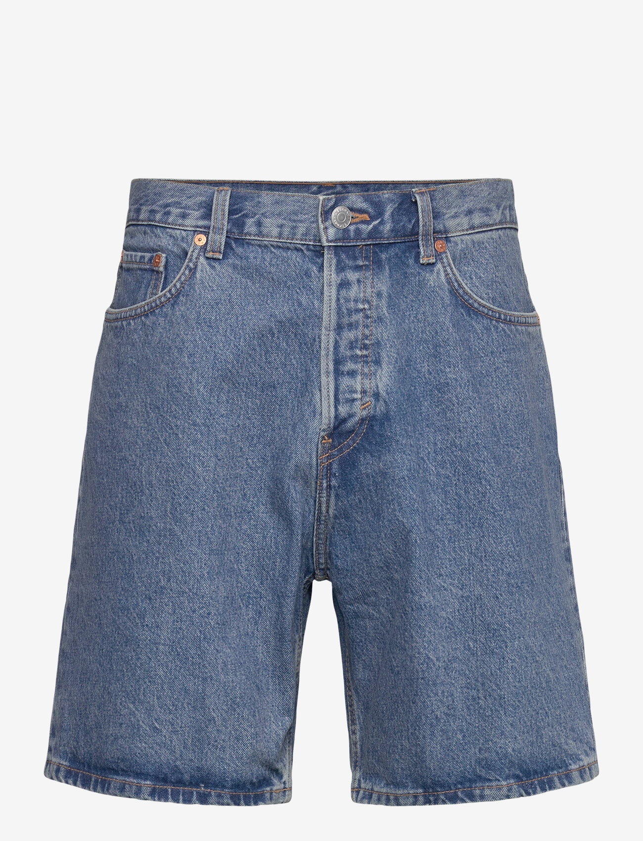 Weekday - Space Relaxed Denim Shorts - jorts - 90's blue - 0