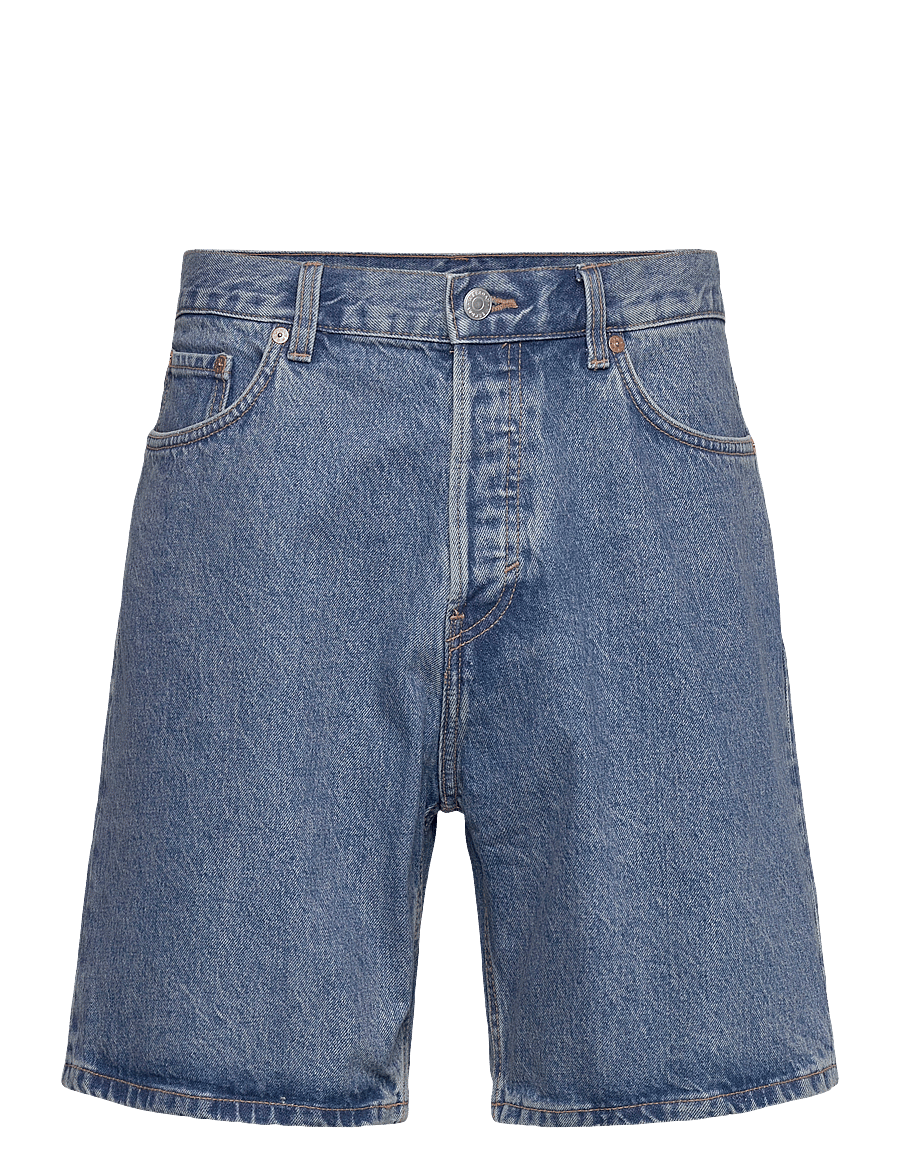 Weekday - Space Relaxed Denim Shorts - jorts - 90's blue - 0