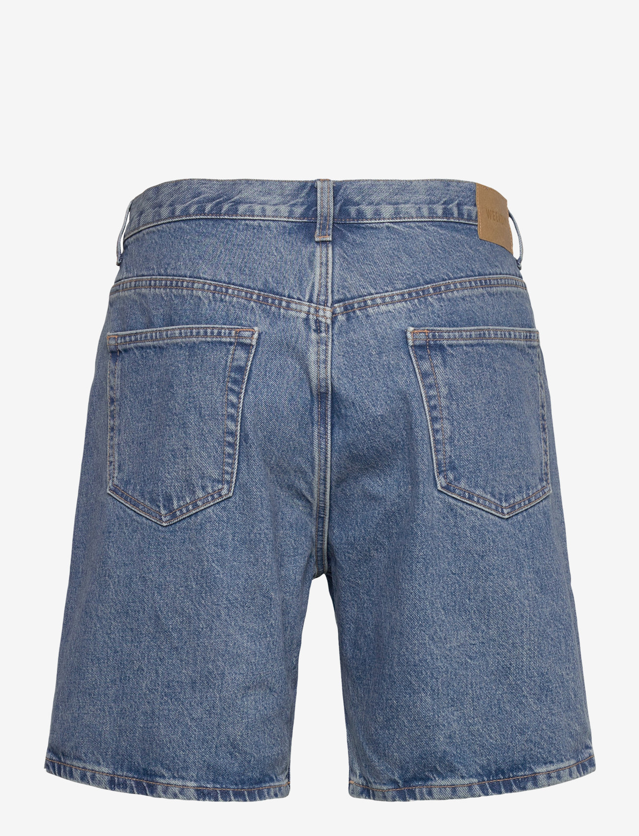 Weekday - Space Relaxed Denim Shorts - jorts - 90's blue - 1