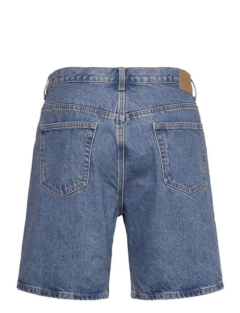 Weekday - Space Relaxed Denim Shorts - jorts - 90's blue - 1