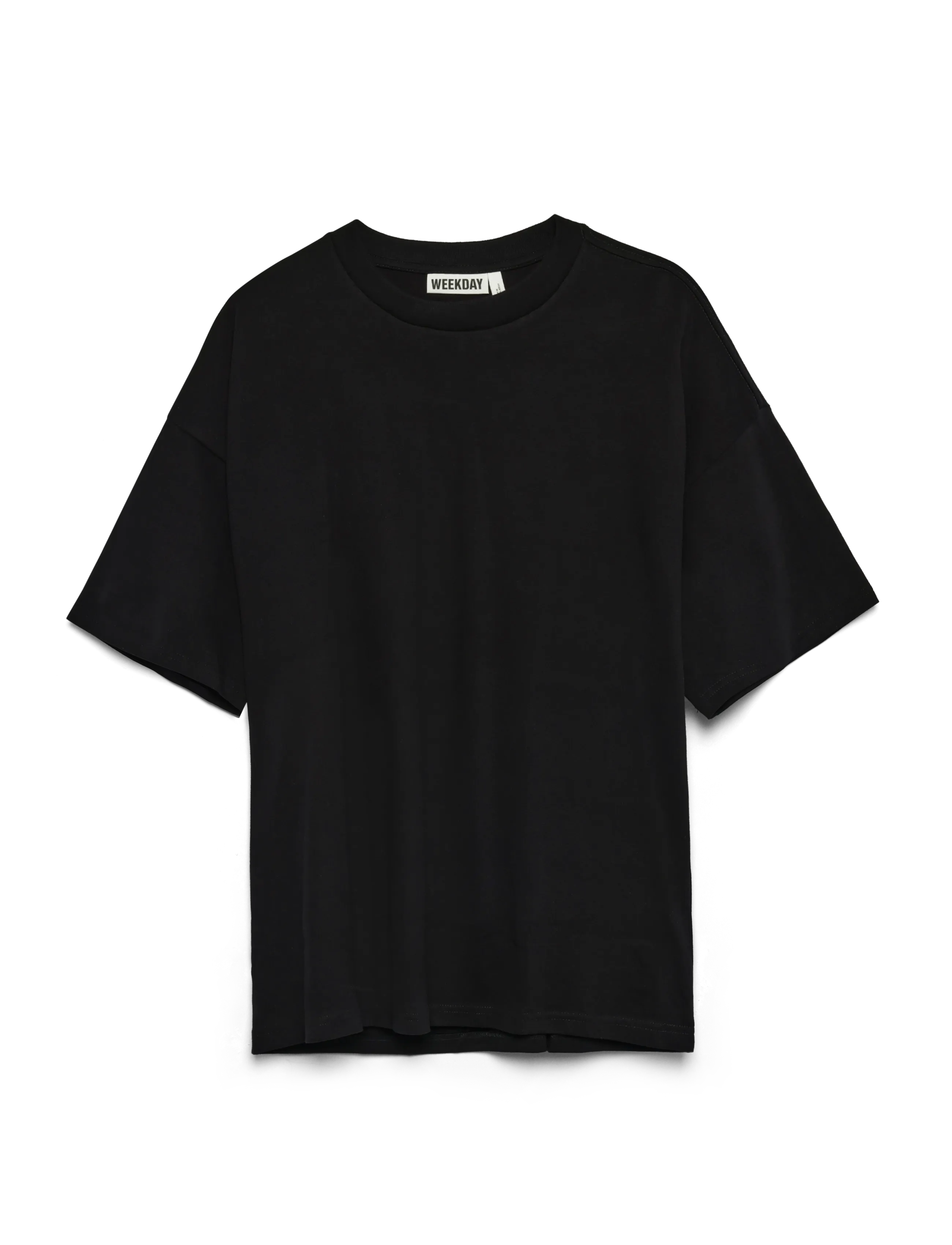 Weekday Loose Fit T-Shirt, XS, Black, T-Shirts > Kortærmede, Herre