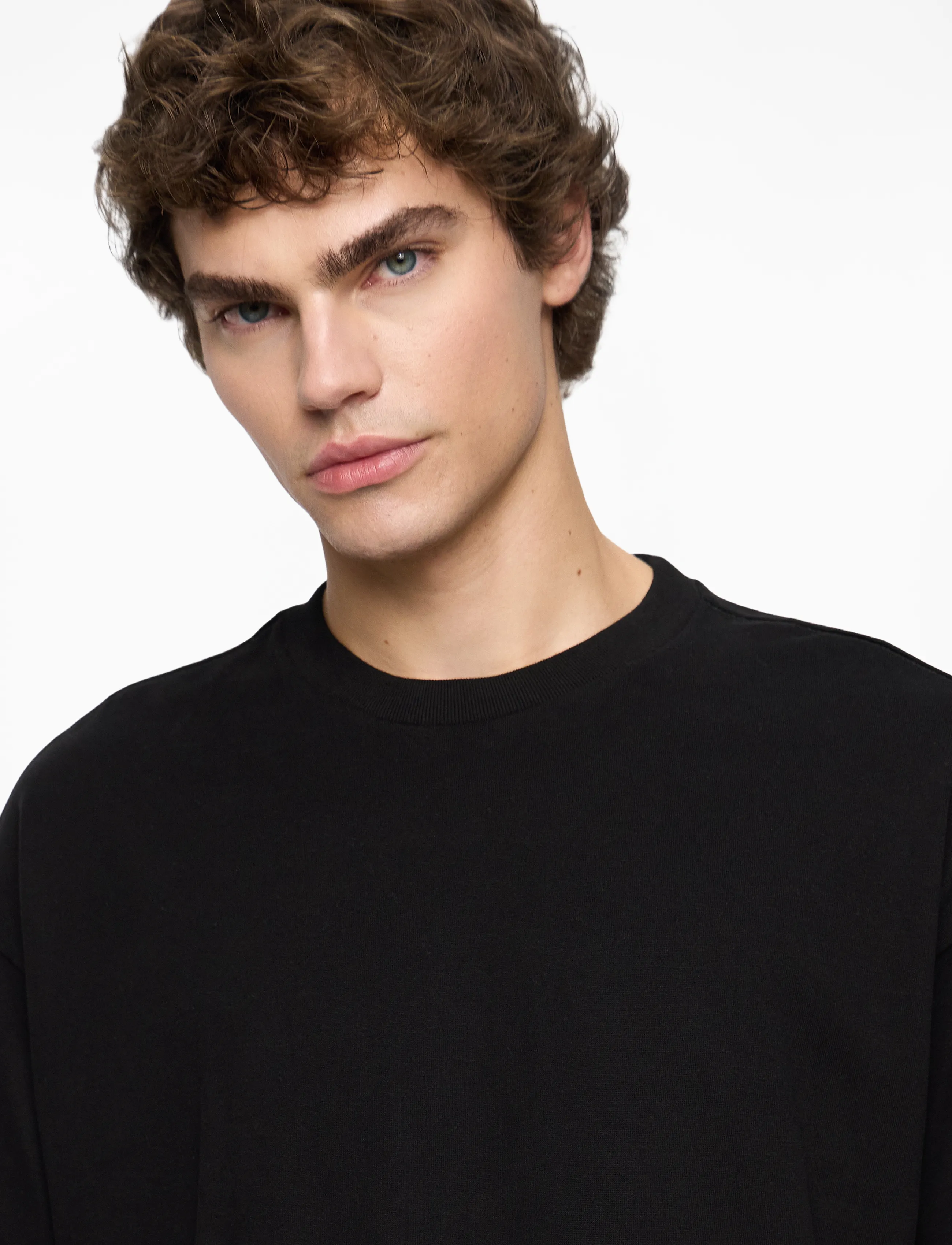WEEKDAY Great Boxy T-Shirt herr – bild 8