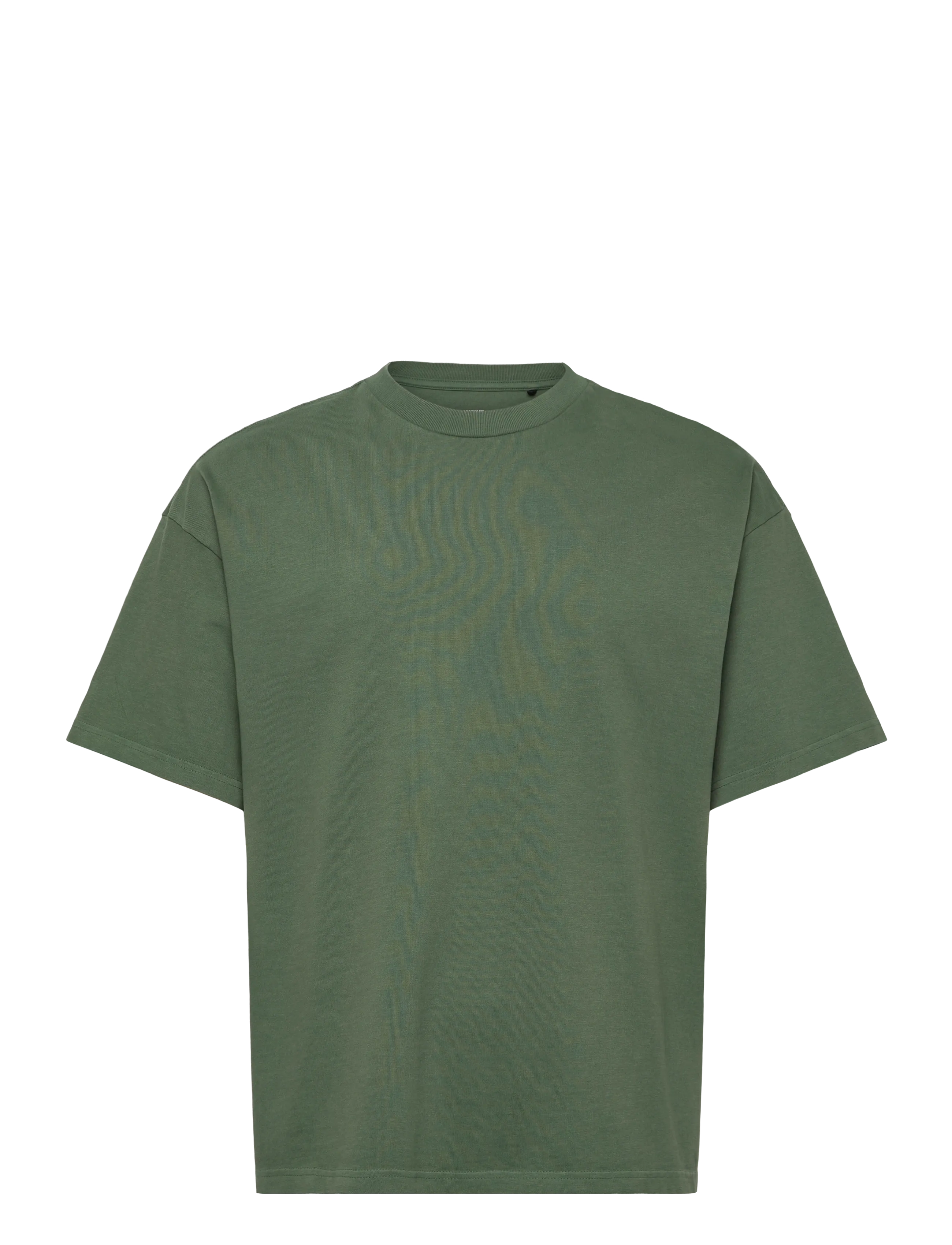 Weekday Loose Boxy T-shirt - Winter deals - DARK GREEN PIGMENT DYE / khaki/green